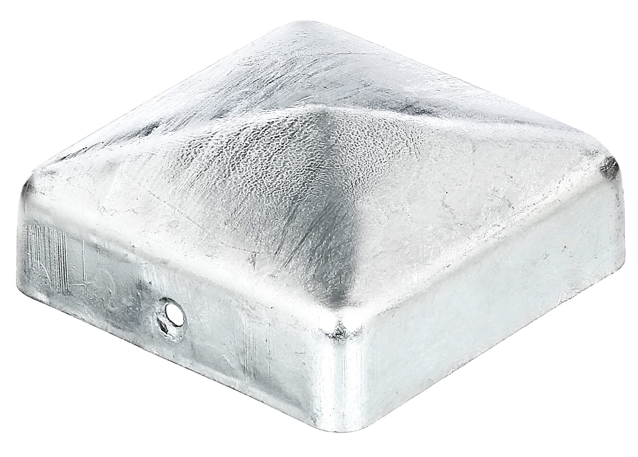 Alberts Zaunriegel, 843038 Pfostenkappe für Holzpfosten flache Form feuerverzinkt 7