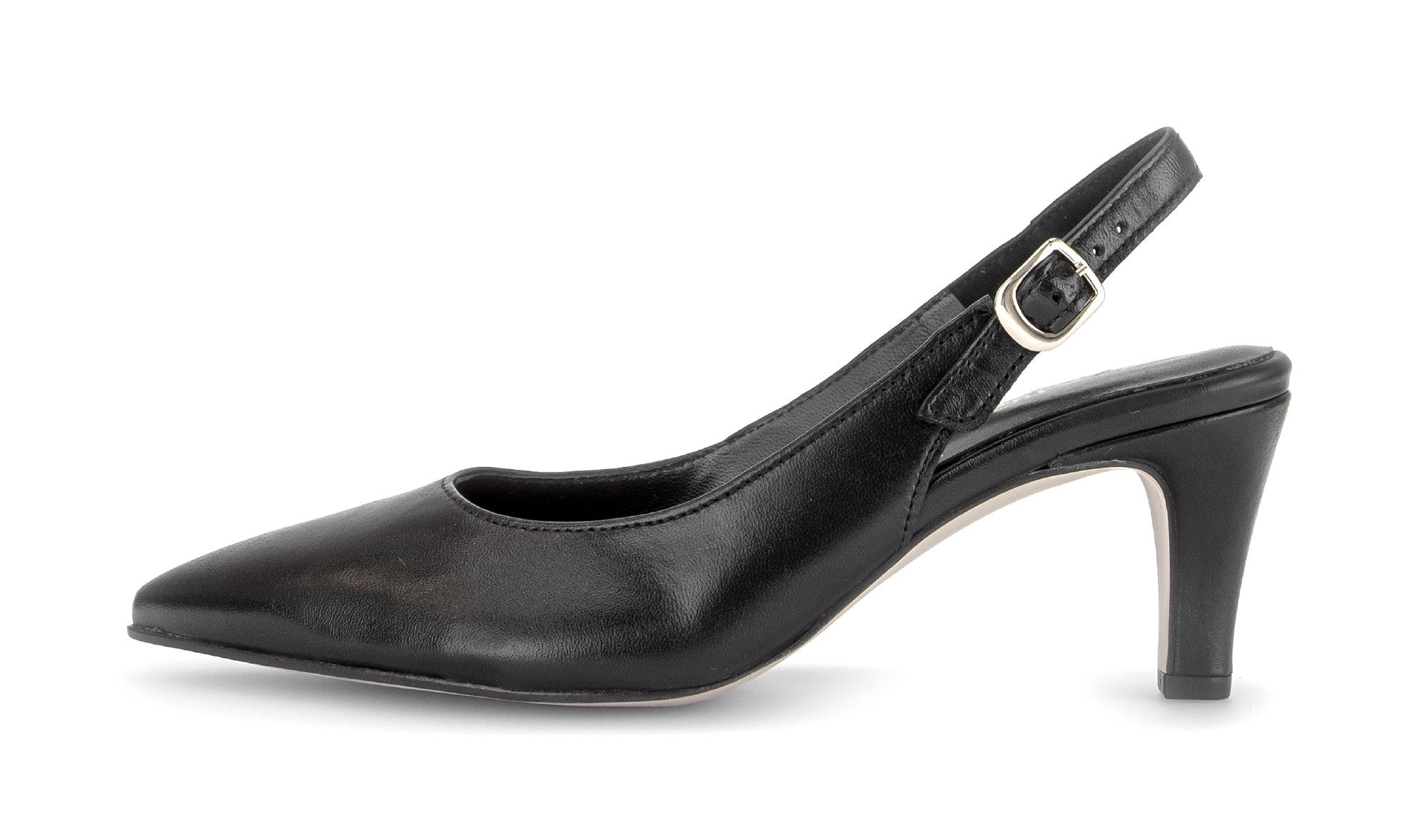 Gabor Slingpumps, Trichterabsatz, Businessschuh, Abendschuh in spitzer Form, G-Weite