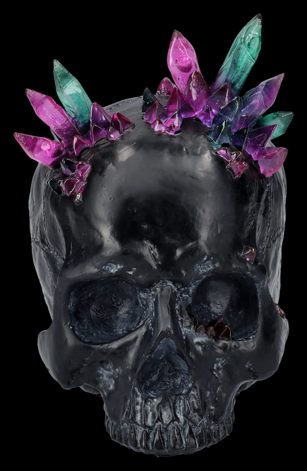 Figuren Shop GmbH Dekoobjekt Schwarzer Totenkopf günstig online kaufen