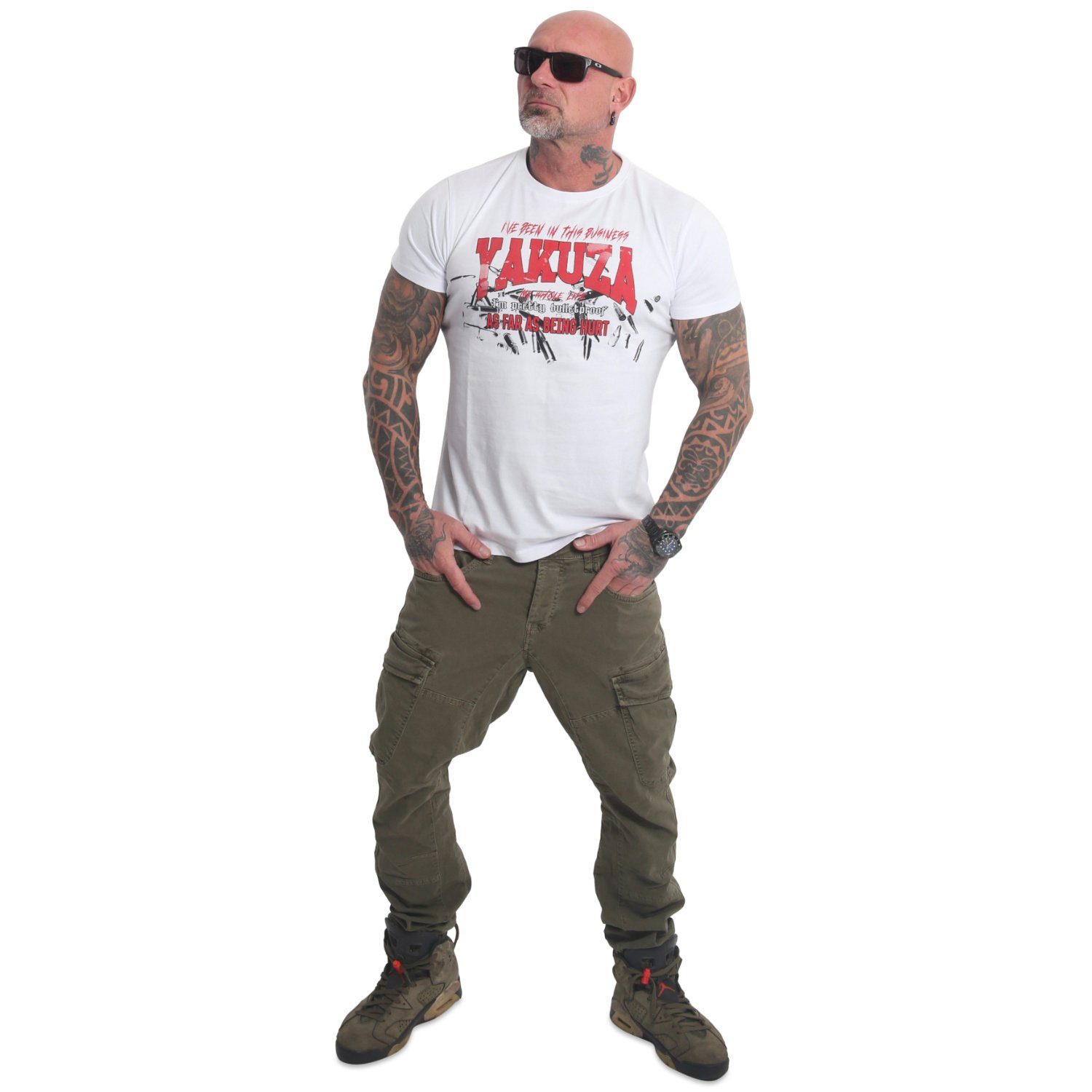 T-Shirt weiß YAKUZA Business