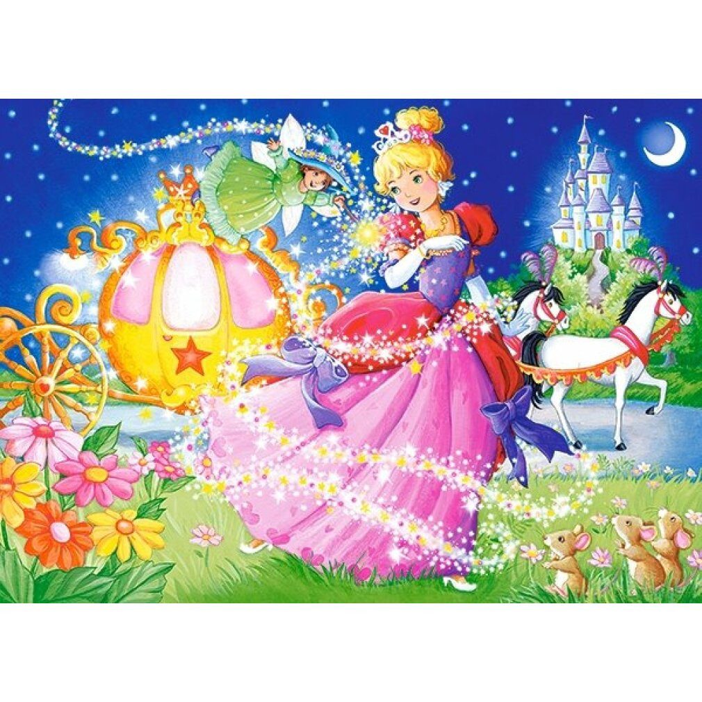 Castorland Puzzle Puzzle Cinderella 120 Teile, Puzzleteile