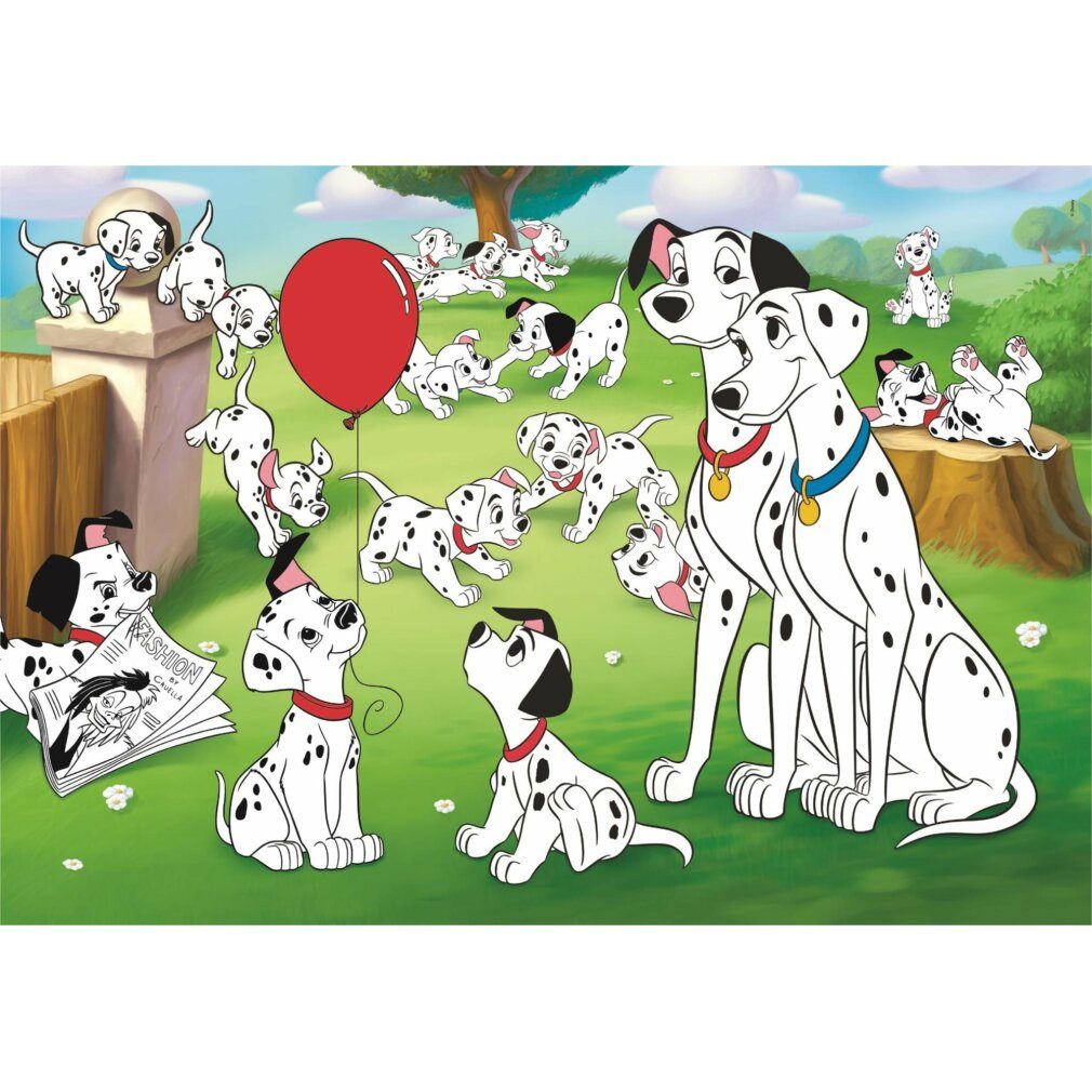 Clementoni® Puzzle CLEMENTONI Puzzle Disney: 101 Dalmatiner MAXI 24 Teile, Puzzleteile