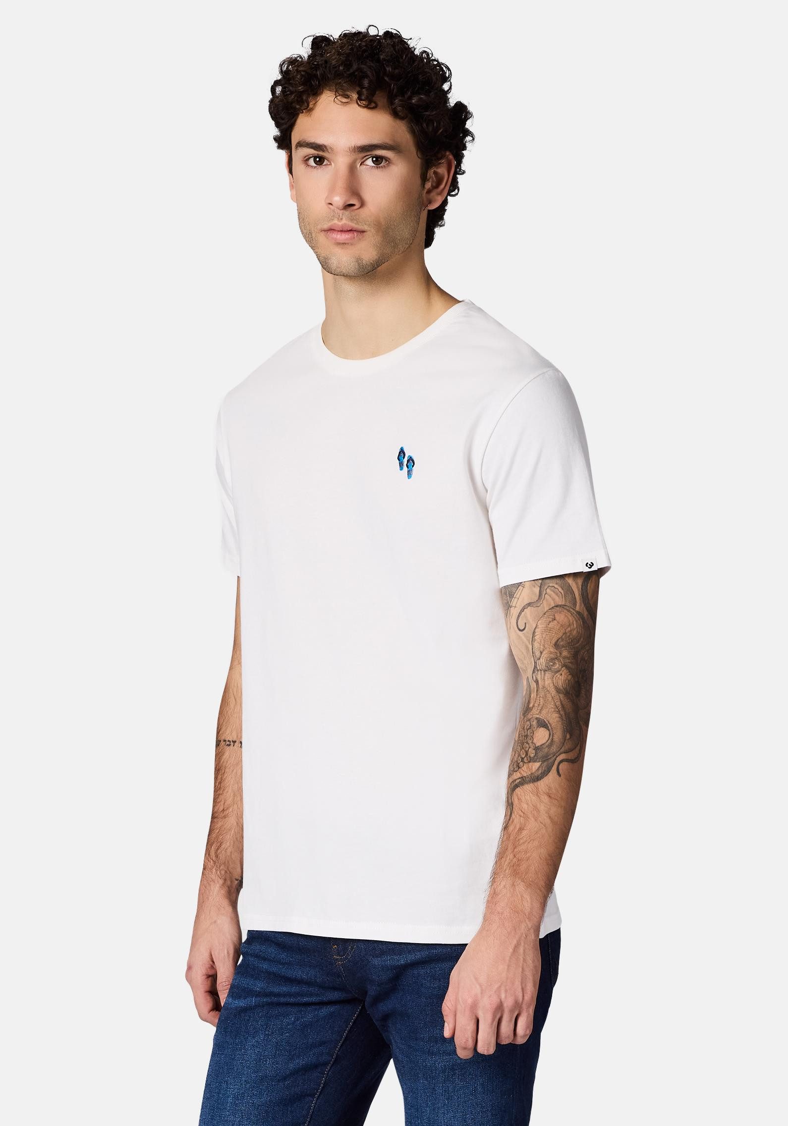 Ragwear T-Shirt Samms B Gots YOUMODO Kurzärmliges Shirt mit Beach-Slipper-S günstig online kaufen