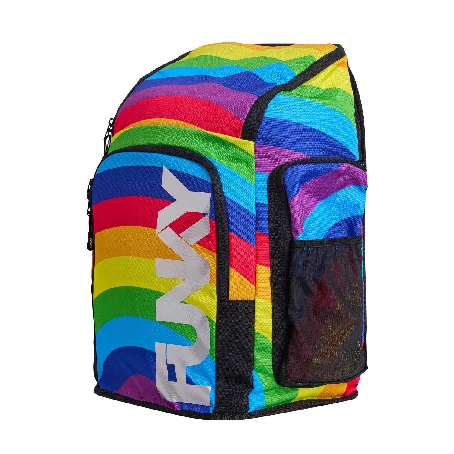 Funkita Rucksack Funkita Schwimmrucksack Space Case Rainbowie 40 Liter