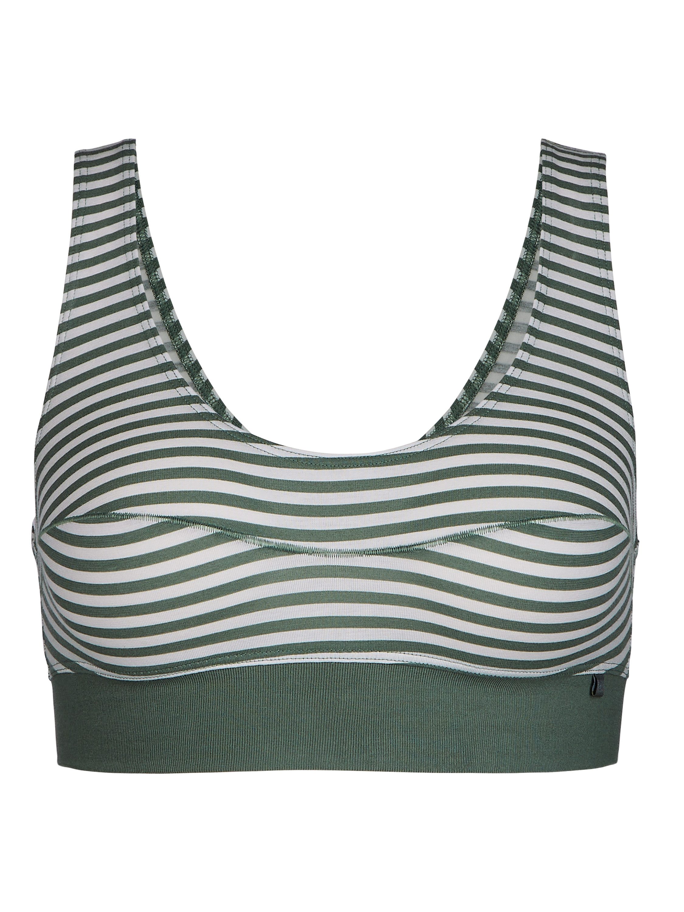 CALIDA Bustier Elastic Damen (1-tlg) weicher Softbund, breite Träger und natürlicher Halt