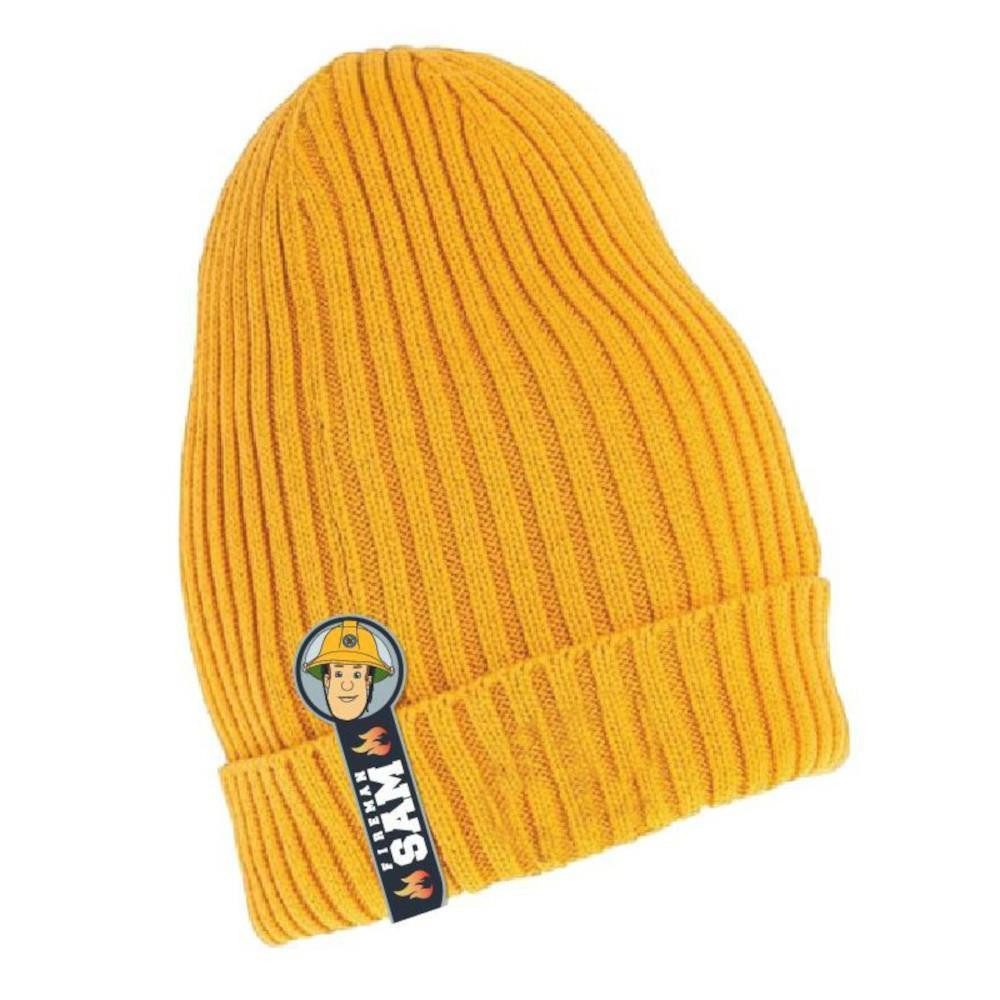 EplusM Strickmütze Coole Strickmütze Motiv Feuerwehmann günstig online kaufen