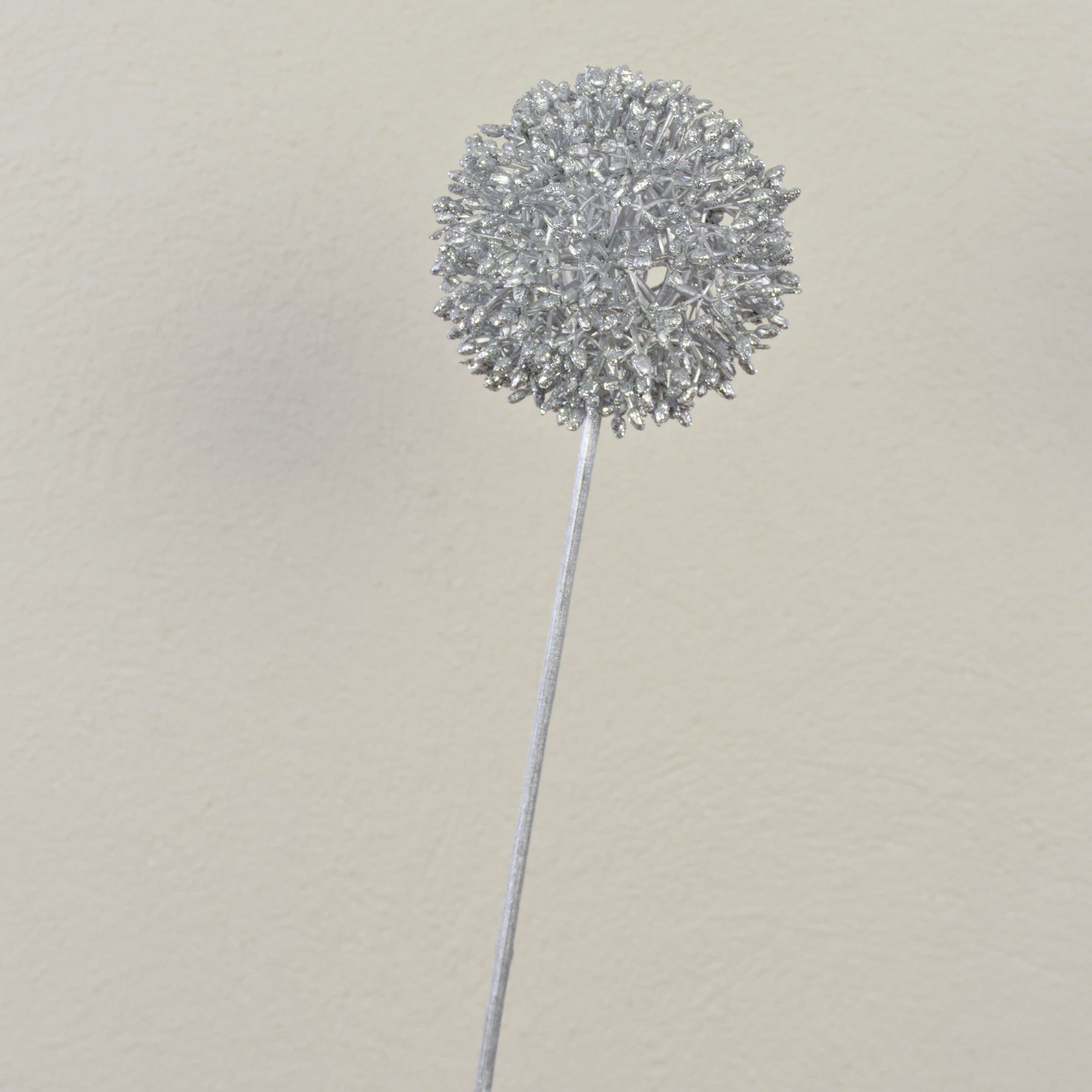 Kunstblume Allium Kunstblume Hella, Glitzer, Silber, 80cm Allium, artplants, Höhe 75.0 cm
