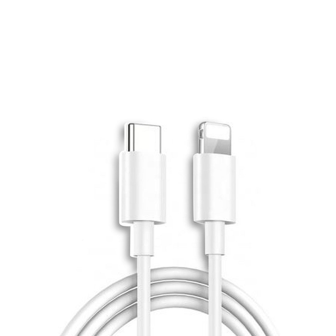 Shopbrothers USB C auf Lightning Ladekabel für iPhone 14, 13, 12, 11 Power Delivery Smartphone-Kabel, Lightning, USB-C (100 cm), 1m/2m Länge