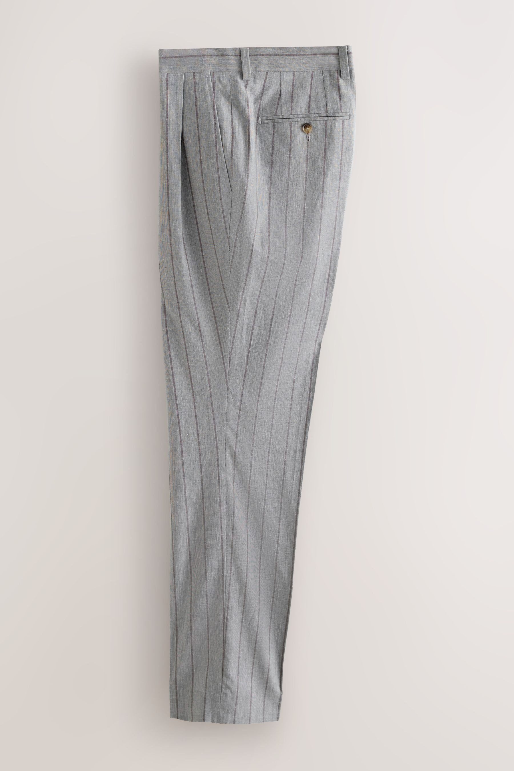 Next Anzughose N. Premium Tailored Fit Anzughose mit Streifen (1-tlg)