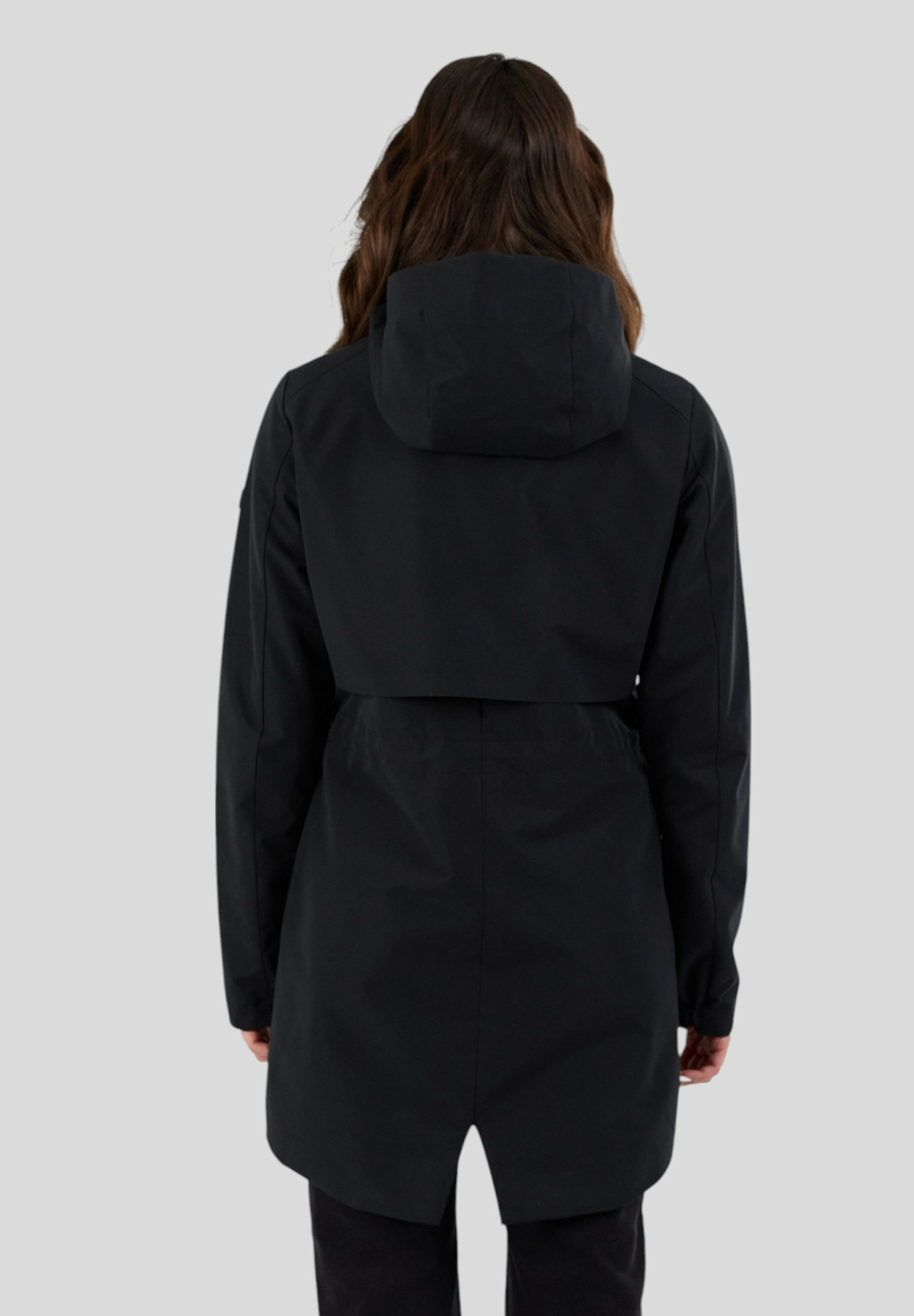 Fundango Regenjacke Zhuri Waterproof Jacket Elegante Regenjacke mit Schutz vor Wind und Wetter.