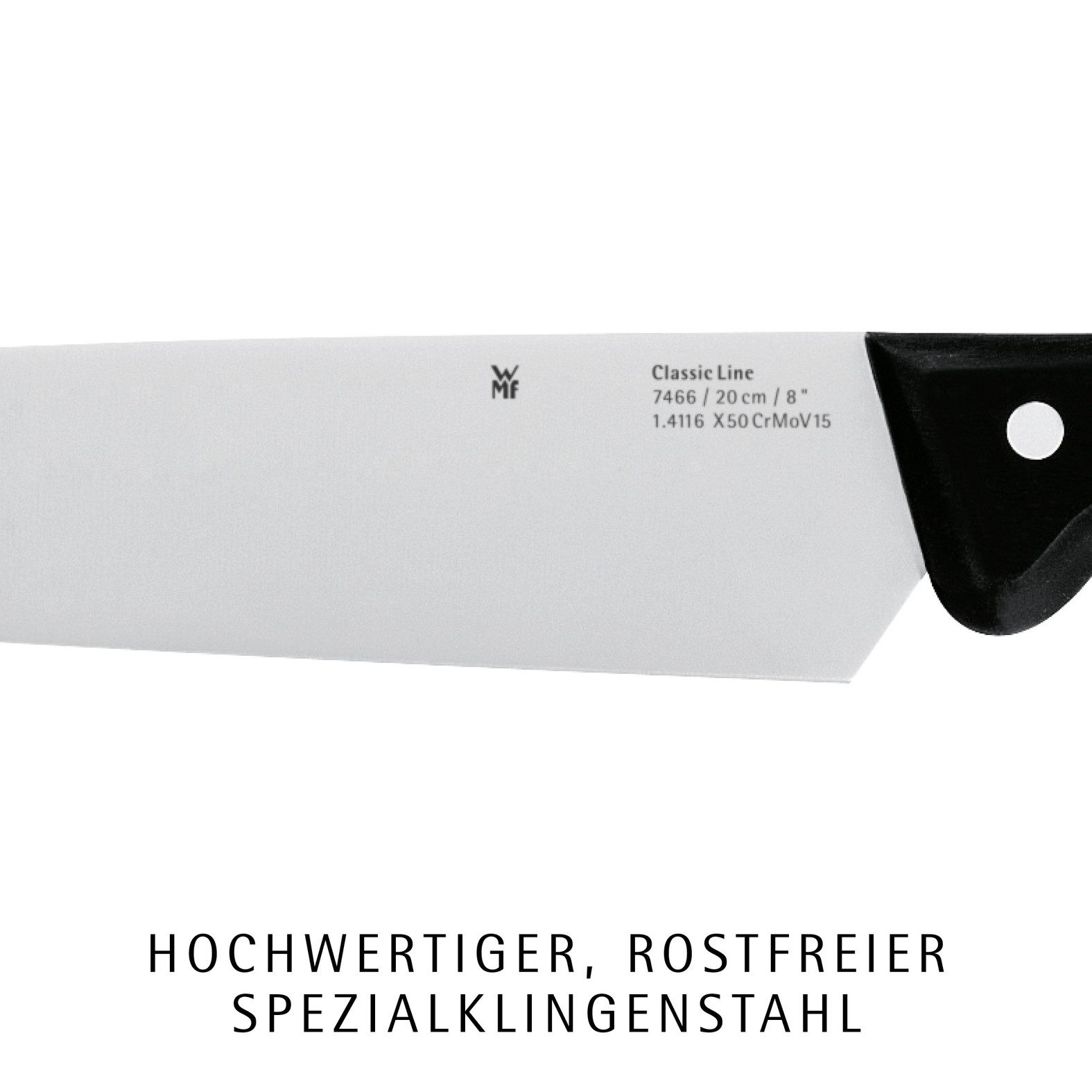 WMF Messerblock Profi (7tlg), inkl. 6 Messer aus Spezialklingenstahl