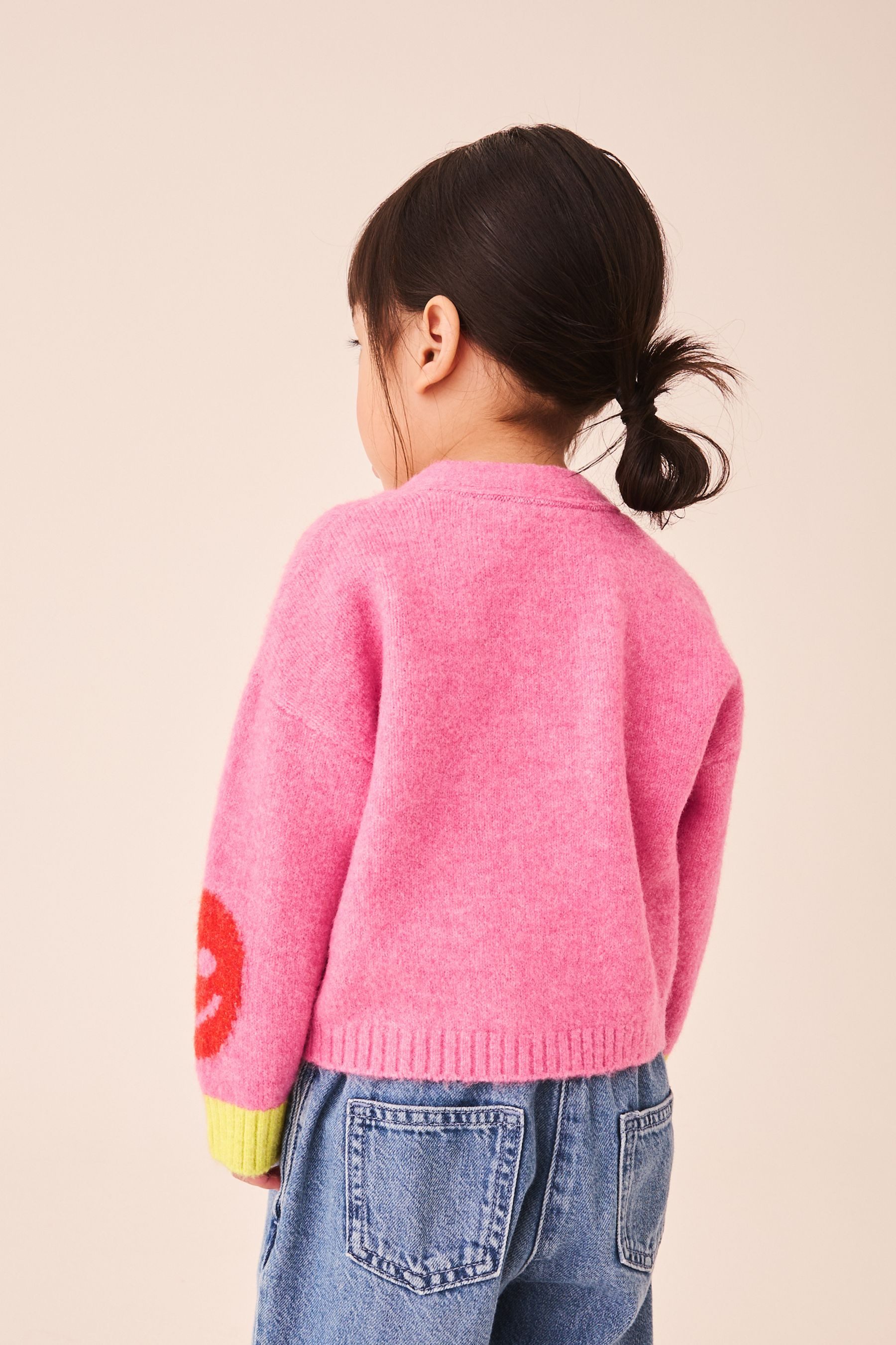 Next Cardigan Strickjacke mit V-Ausschnitt (1-tlg)