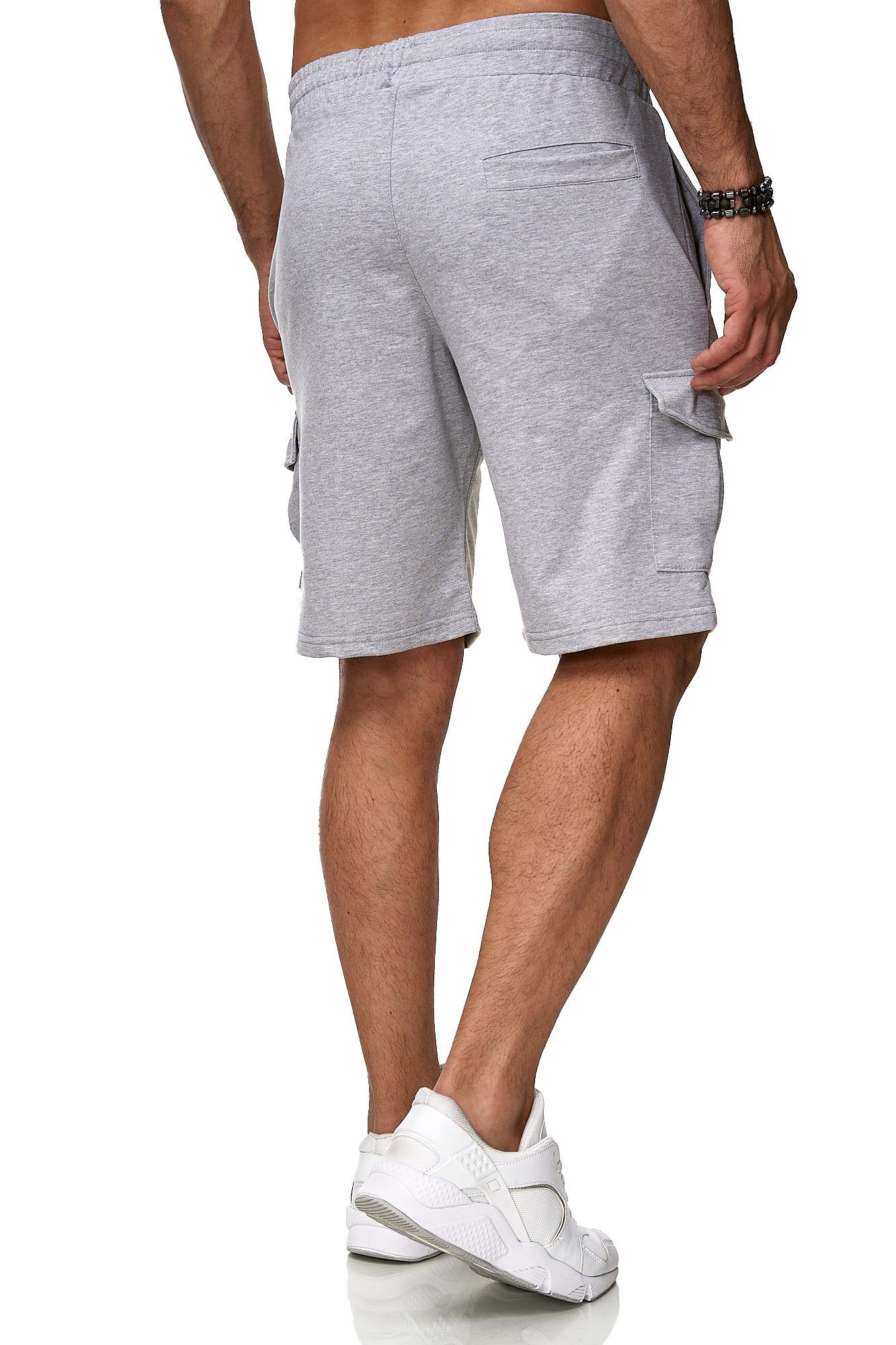 Reslad Sweatshorts Reslad Kurze Hose Herren Cargo Bermuda Shorts Jogginghose Sport-Hose (1-tlg) Sweatshorts Jogginghose mit Cargo-Taschen – Bild 4 von 5