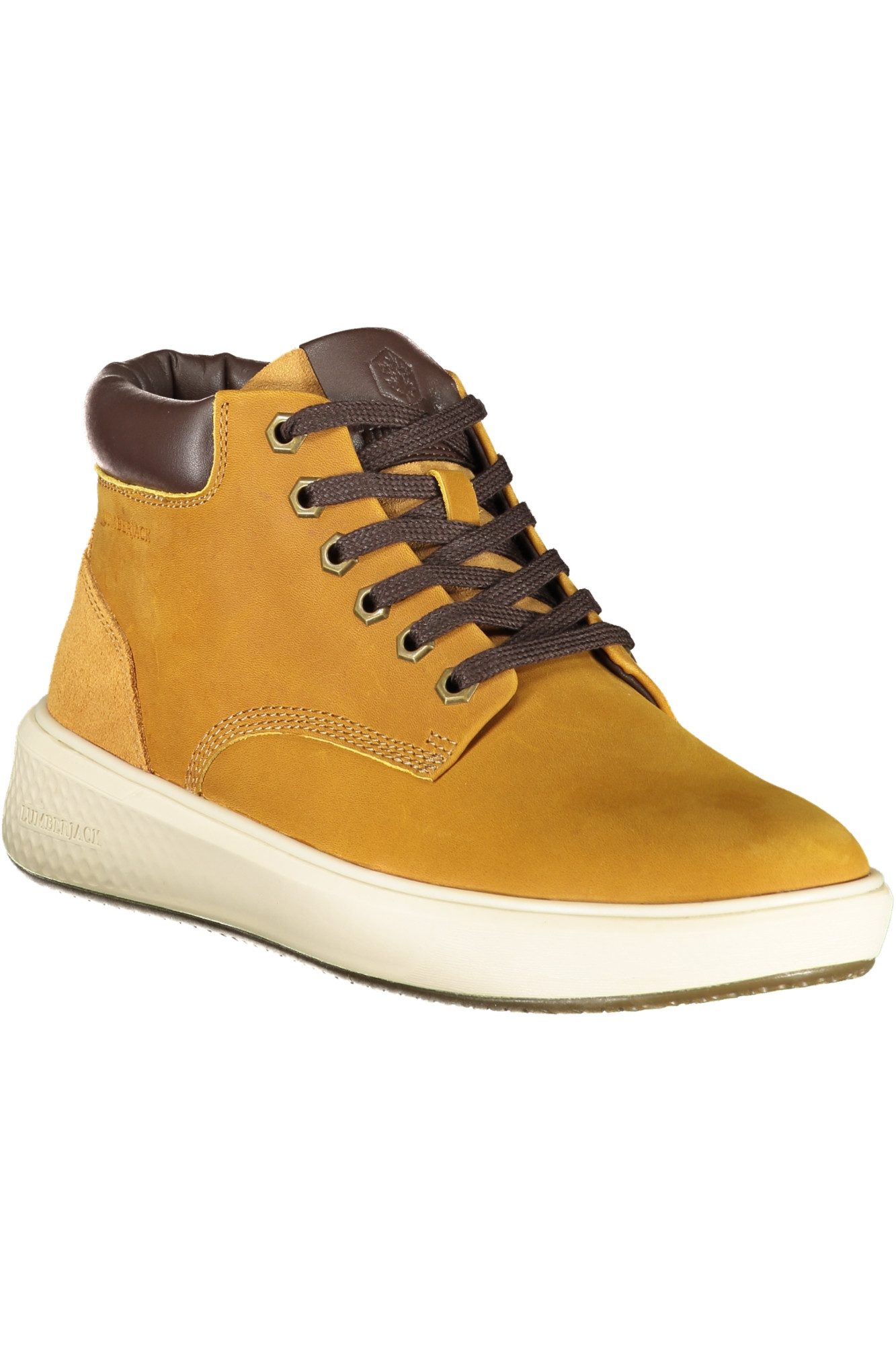 LUMBERJACK Sneaker Stylische gelbe Herrensportschuhe mit