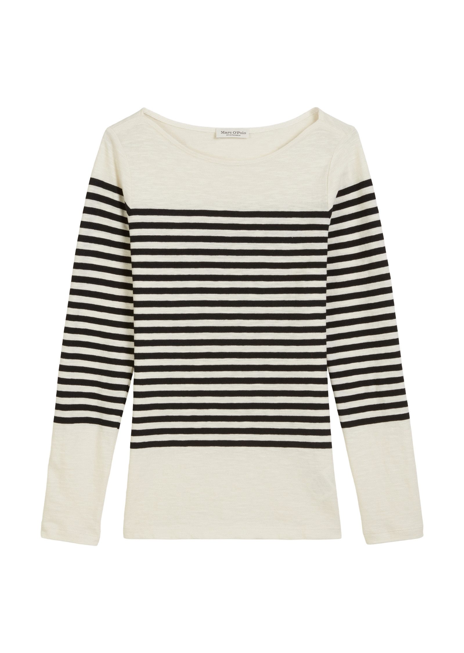 Marc O'Polo Langarmshirt aus Slubjersey