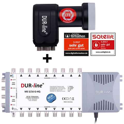 DUR-line DUR-line MS-S 5/16-Q - Multischalter Set SAT-Antenne