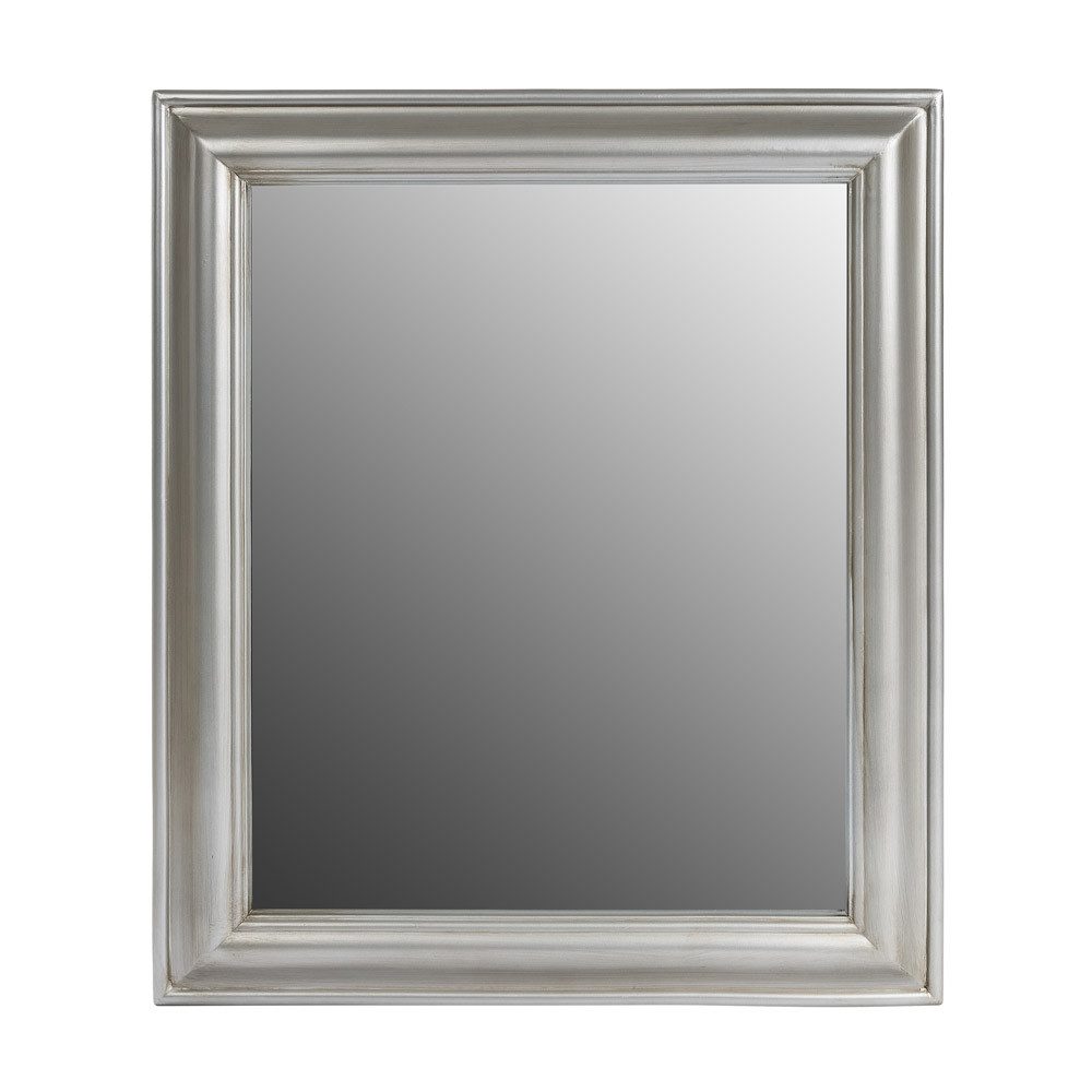 Myflair Möbel & Accessoires Spiegel Wandspiegel LONDON antik silber 52x62cm schlichter Holzrahmen klassisc