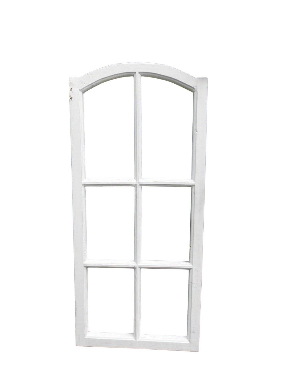 Deko-Impression Wanddekoobjekt Großes Fenster Sprossenfenster Dekorahmen Holz weiss 112 cm (1 St)