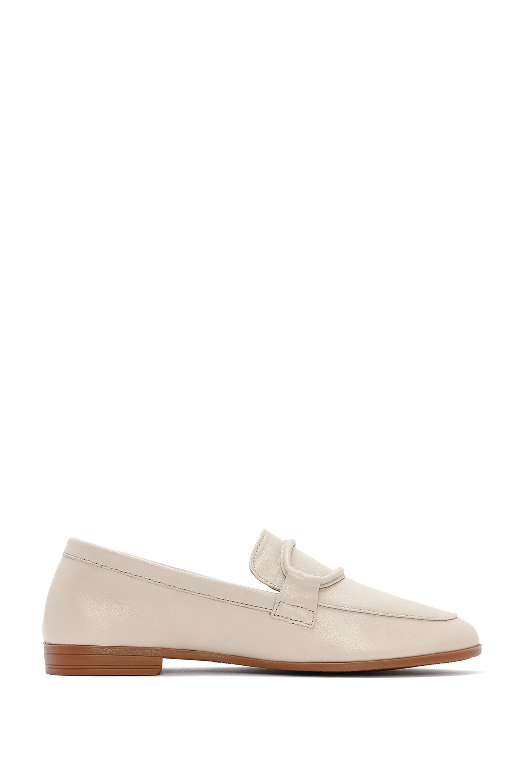 Derimod Maskuline Loafer aus Leder Loafer Echtes Leder, Lederfutter, Slip-On-Stil, Raffiniertes Design