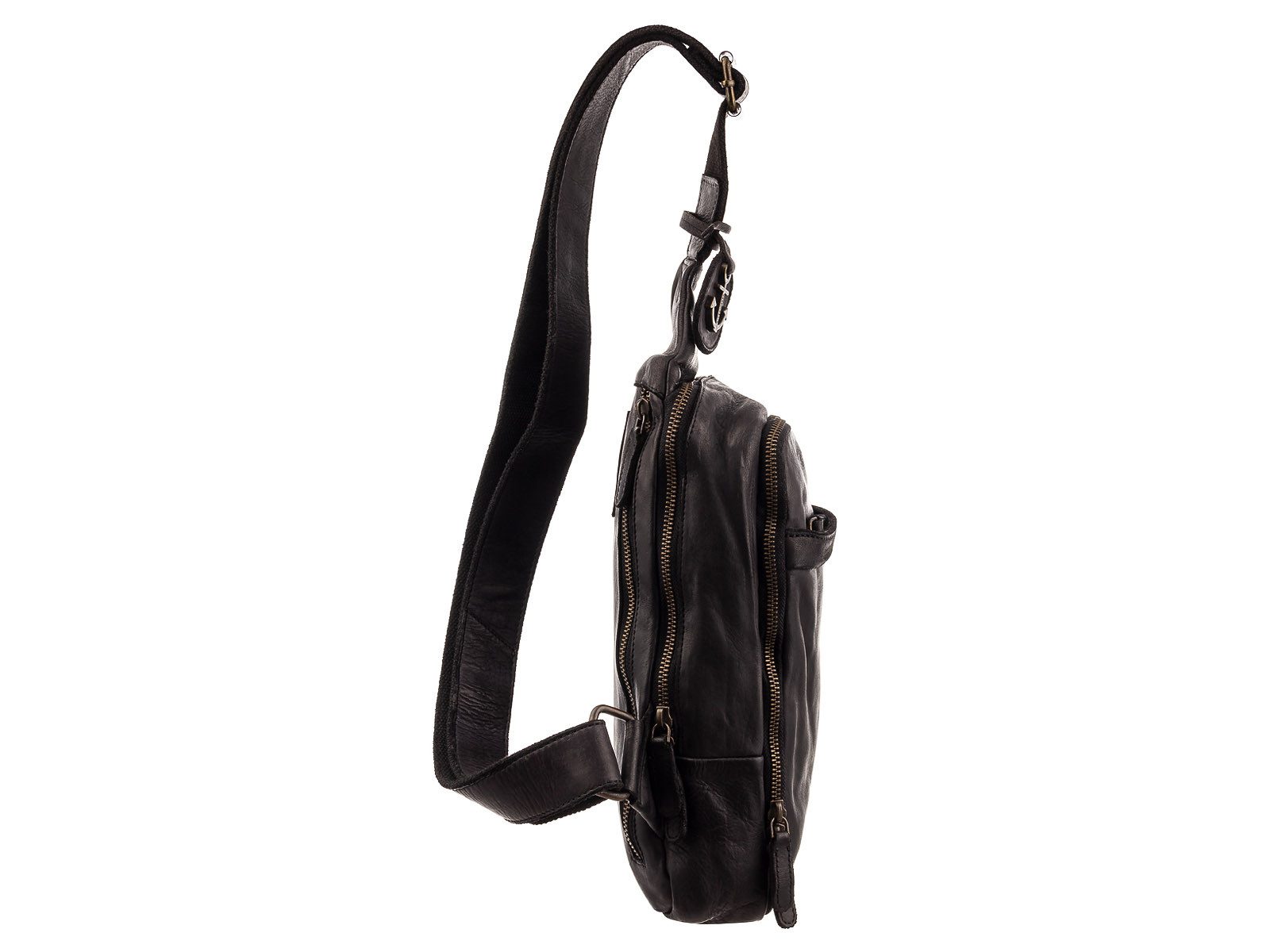 HARBOUR 2nd Umhängetasche UP13126 Sling Bag Style PHOENIX Umhängetasche (ein Stück, 1-tlg., ca. B/H/T 22/41/2 cm), Leder