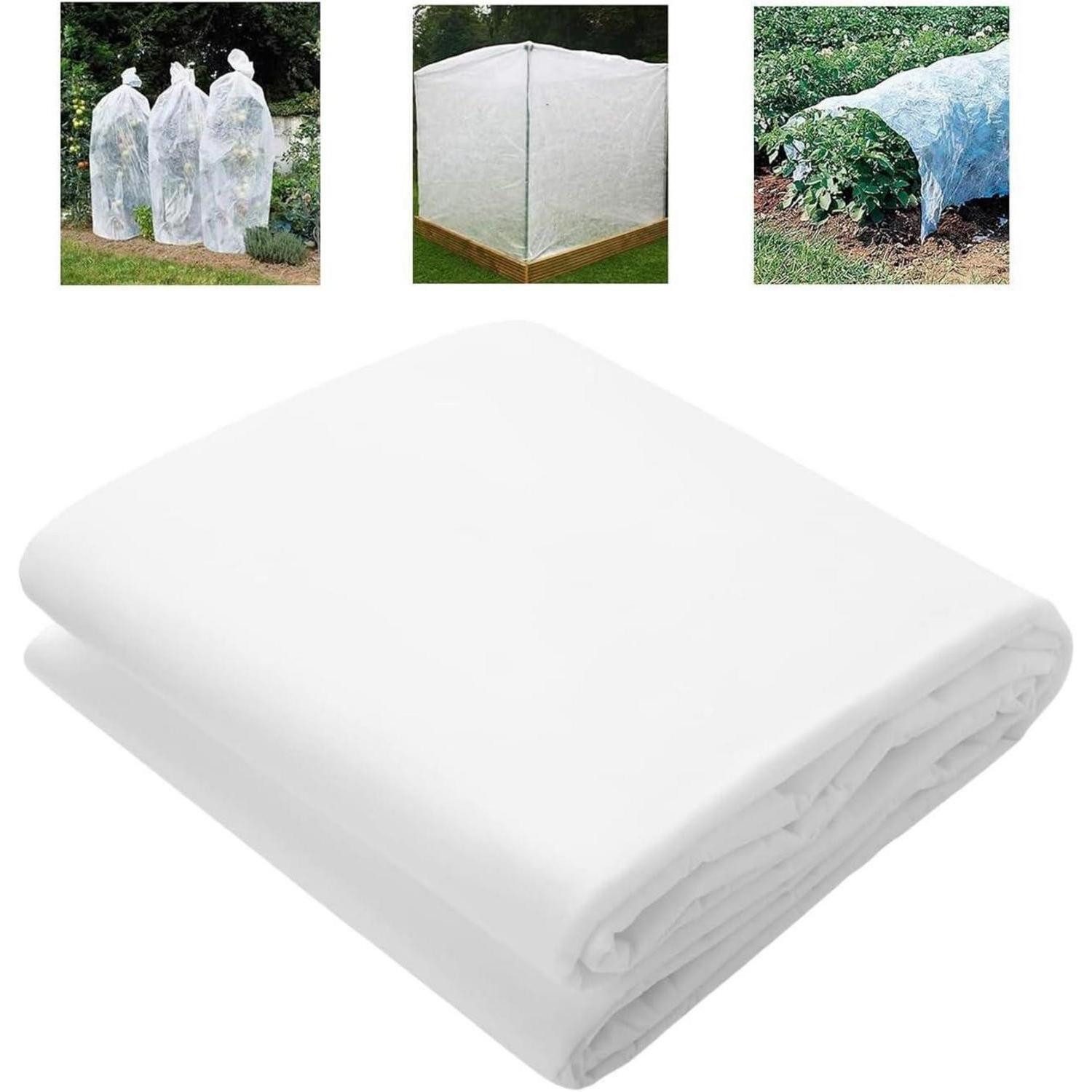 Abdeckhaube Wintervlies Pflanzen Frostschutz 1,5mx10m Gartenvlies Atmungsaktiv