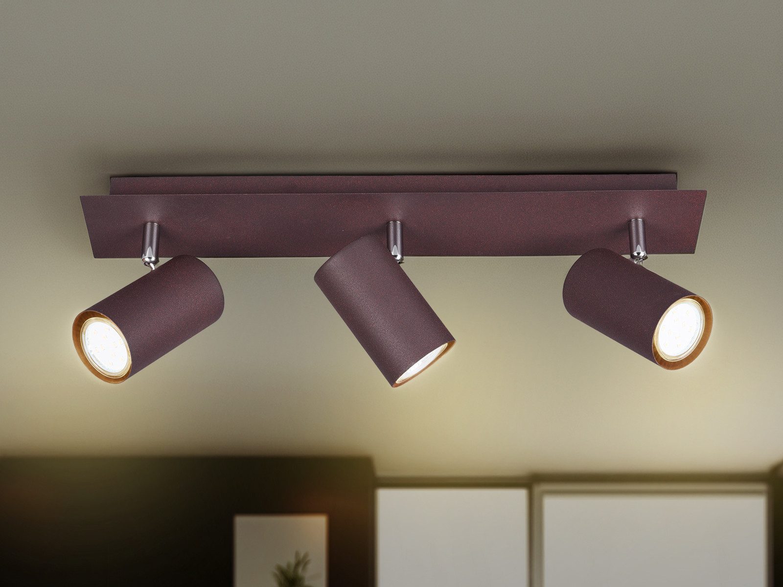 TRIO Leuchten LED Deckenstrahler, Dimmfunktion, LED günstig online kaufen