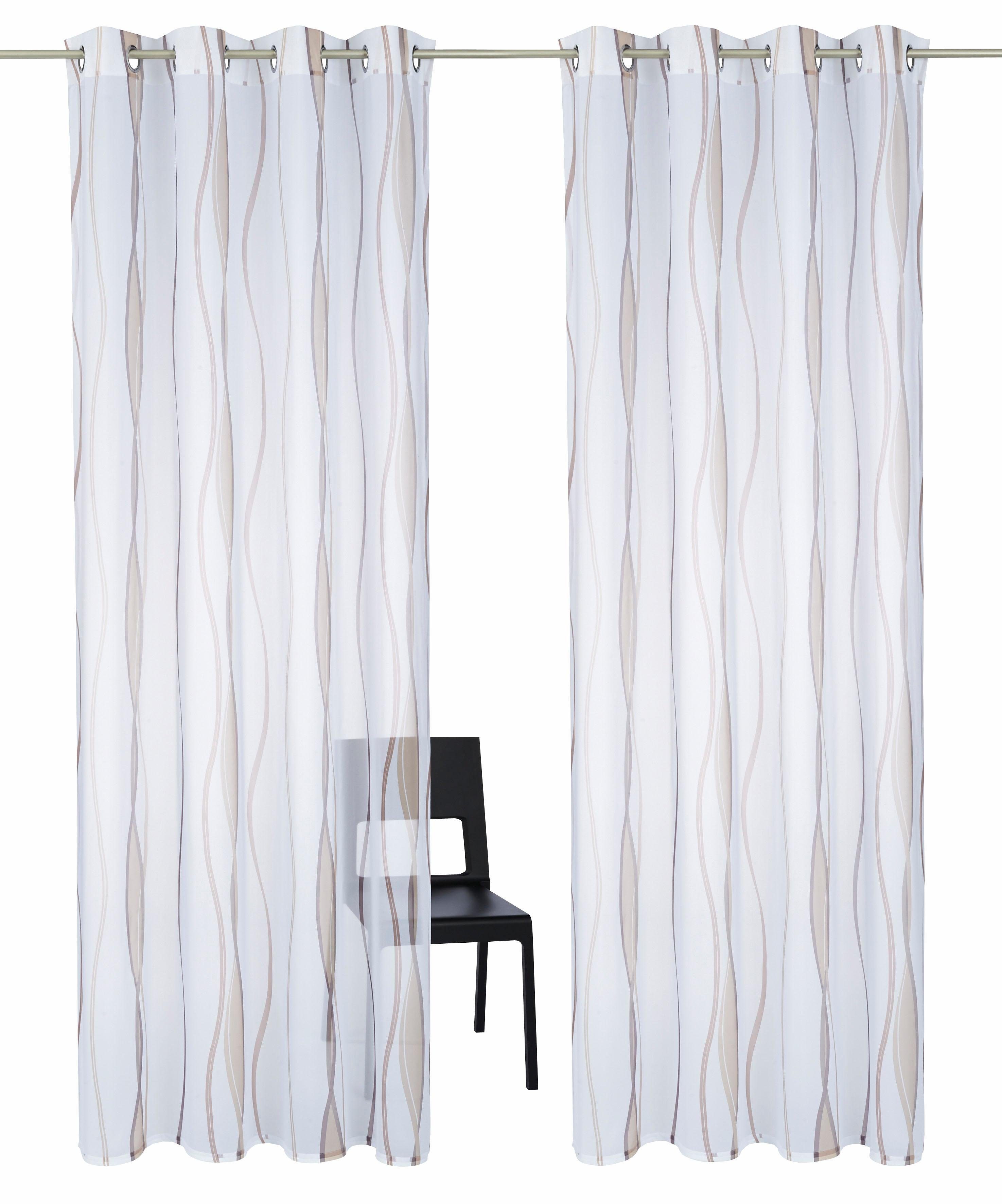 my home Gardine Dimona, Ösen (2 günstig online kaufen