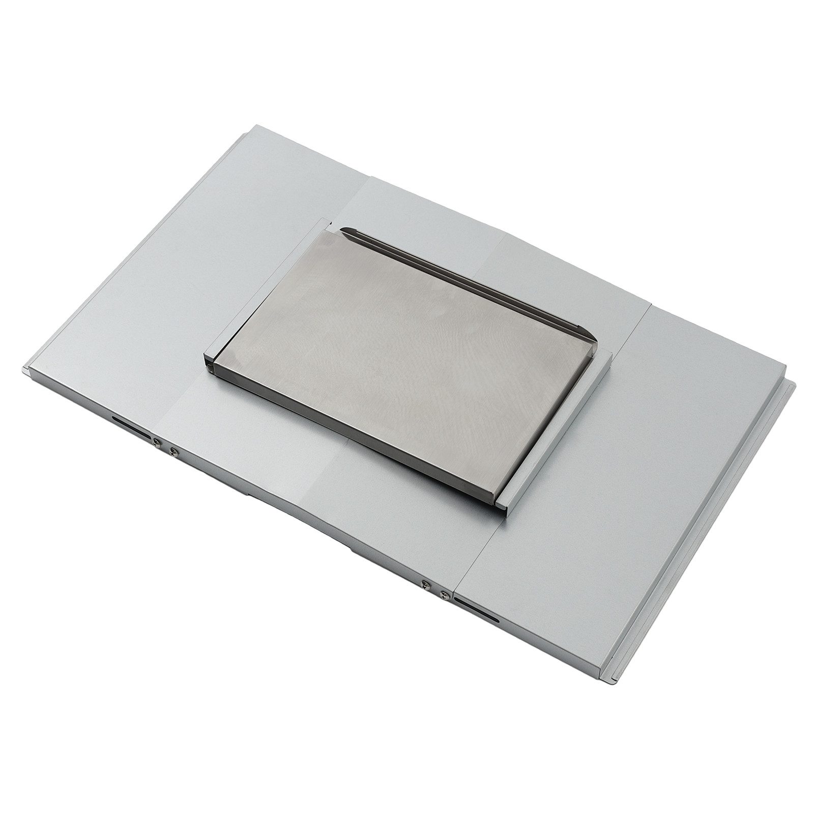 TAINO Grillschale, Stahl, Universal Fettwanne, Gasgrill, Verzinkter Stahl, 53-78 cm