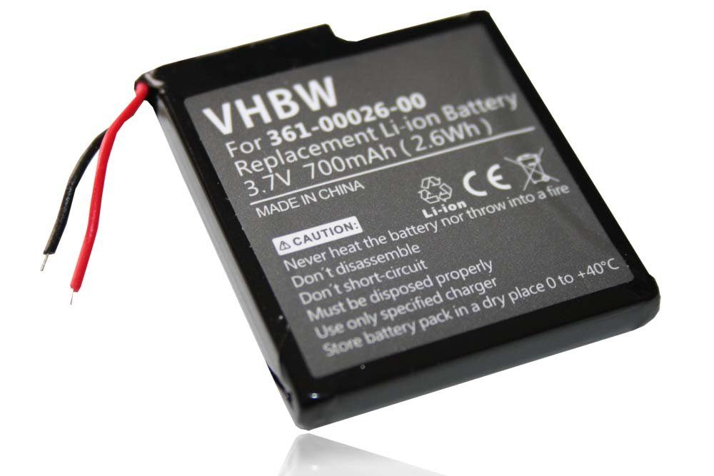 vhbw kompatibel mit Garmin Forerunner 305i, 305, 205 Akku Li-Ion 700 mAh (3,7 V)