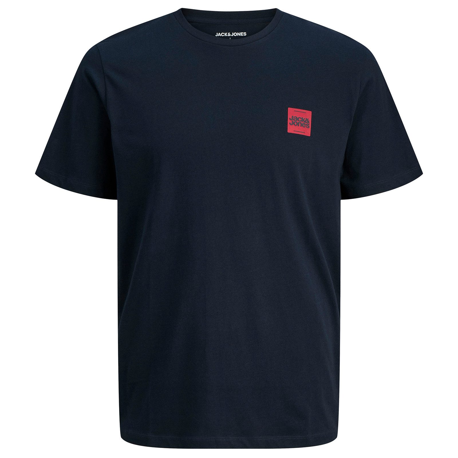 Jack & Jones Rundhalsshirt Jack&Jones T-Shirt dunkelblau Übergröße JJBRANDY günstig online kaufen