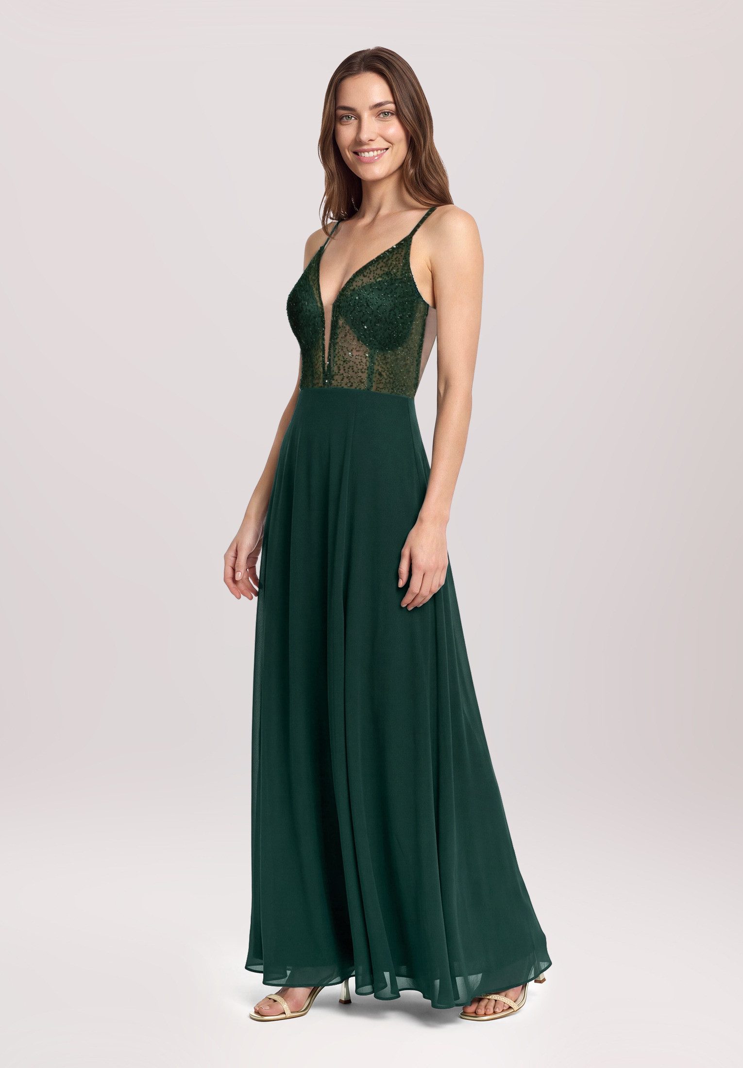 Vera Mont Abendkleid Damen mit Stickerei