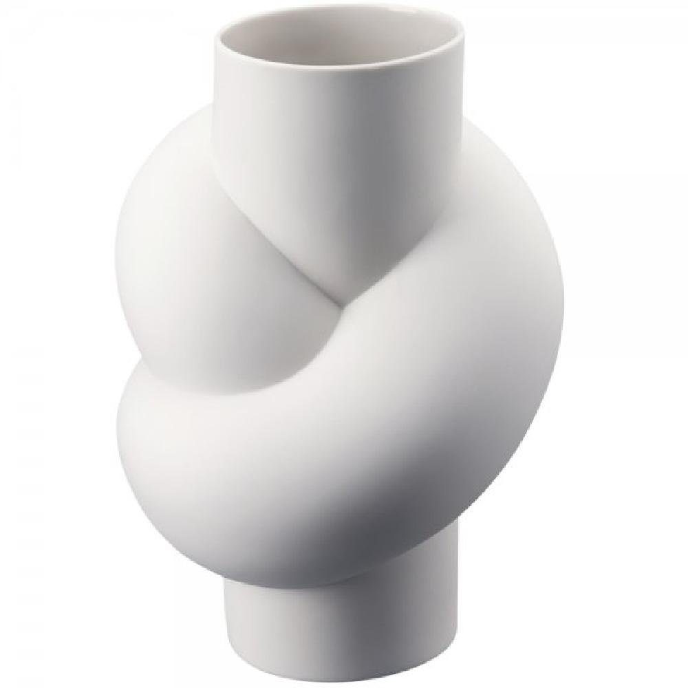 White Rosenthal (25cm) Dekovase Node Vase