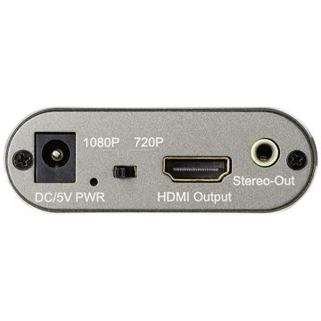 SpeaKa Professional SpeaKa Professional TV, Monitor Konverter SP-SHC-200 [SCART - HDMI] 19 Audio-Adapter
