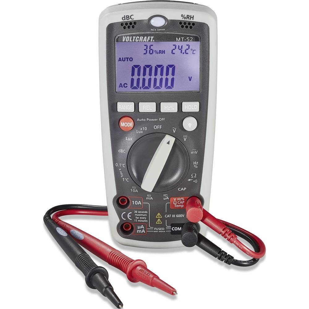 VOLTCRAFT Multimeter Multitester MT52, Umwelt-Messfunktion