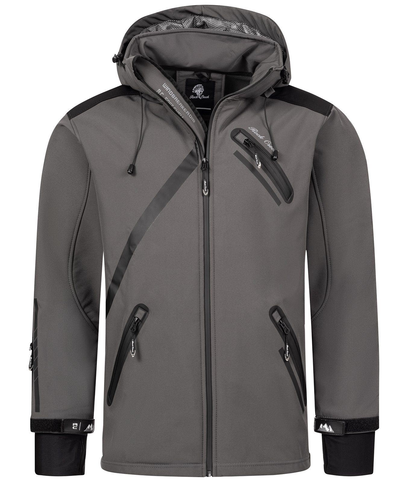 Rock Creek Softshelljacke Herren Softshelljacke Wanderjacke günstig online kaufen