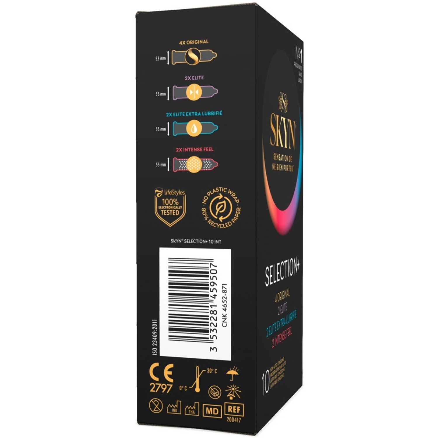 Manix Einhand-Kondome Skyn Selection+ 10 Stück