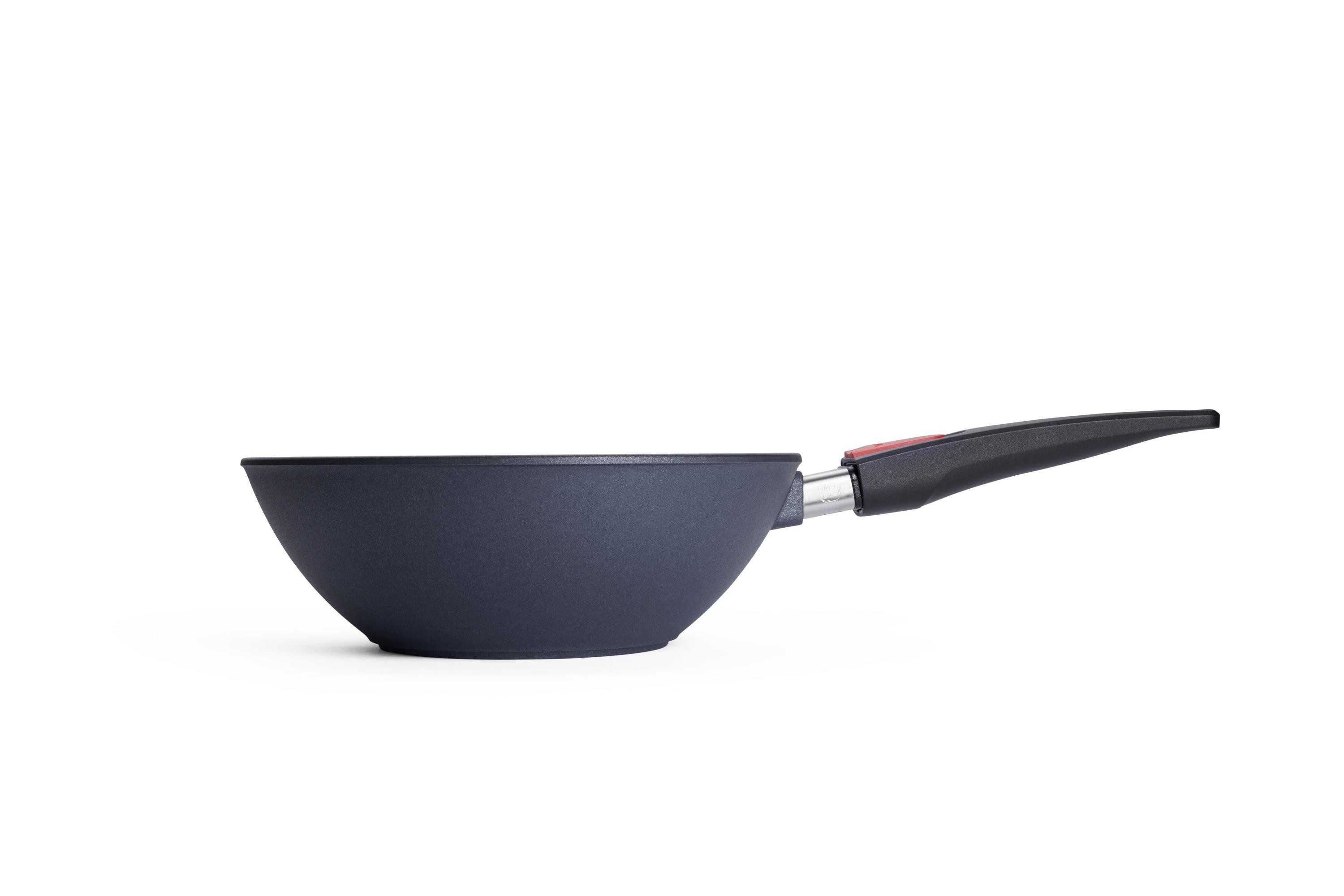 WOLL Wok Diamond Lite Wok, Aluminiumguss, abnehmbarer Griff, Induktion