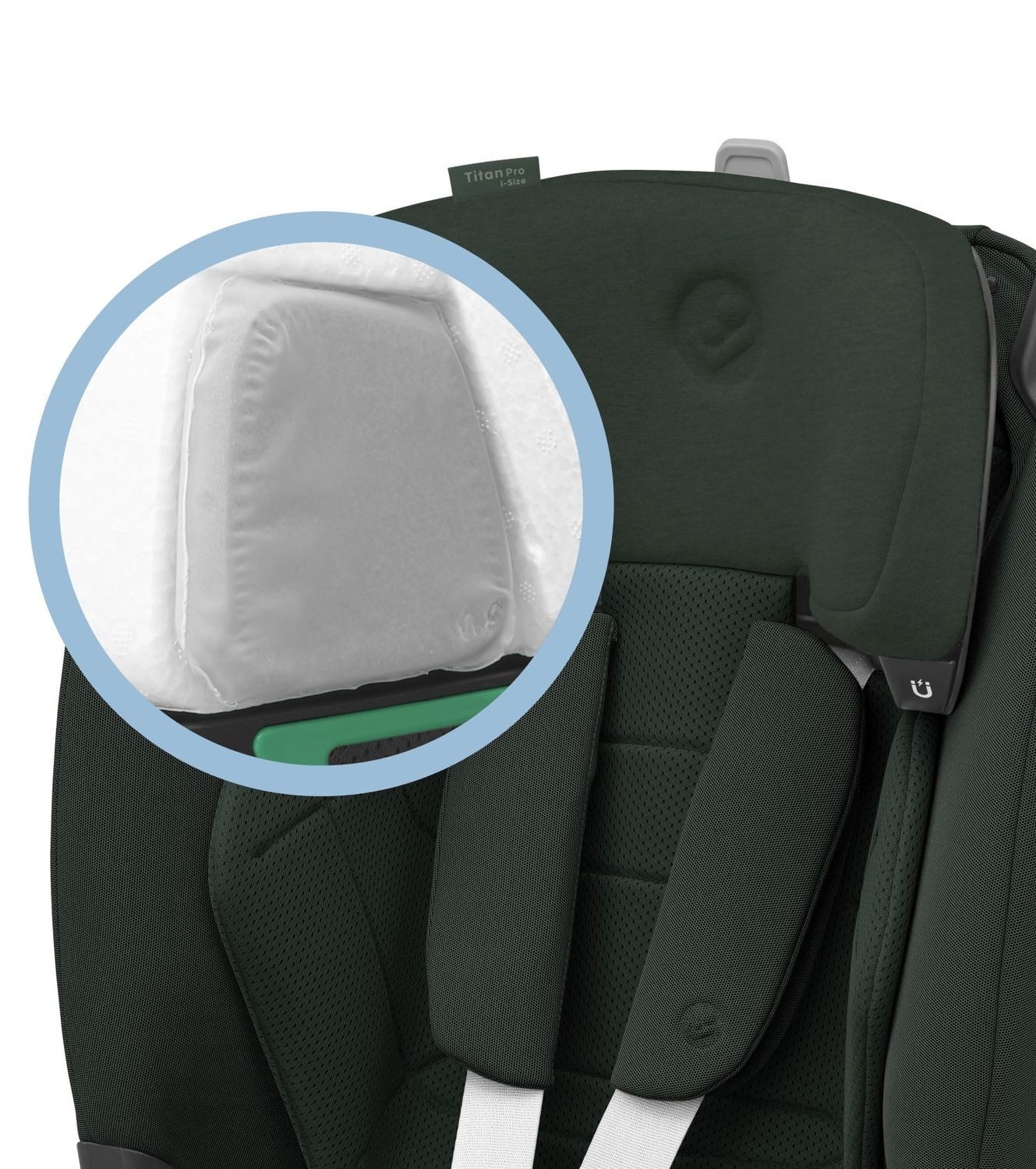 Maxi-Cosi Autokindersitz Authentic Green, ab: 15 Monate, bis: 12 Jahre, (1-tlg), R129/03 i-Size