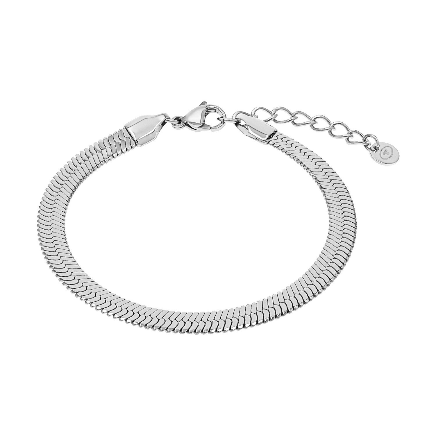 TOM TAILOR Armband Schmuck Geschenk Edelstahl Schlangenkettengliederung
