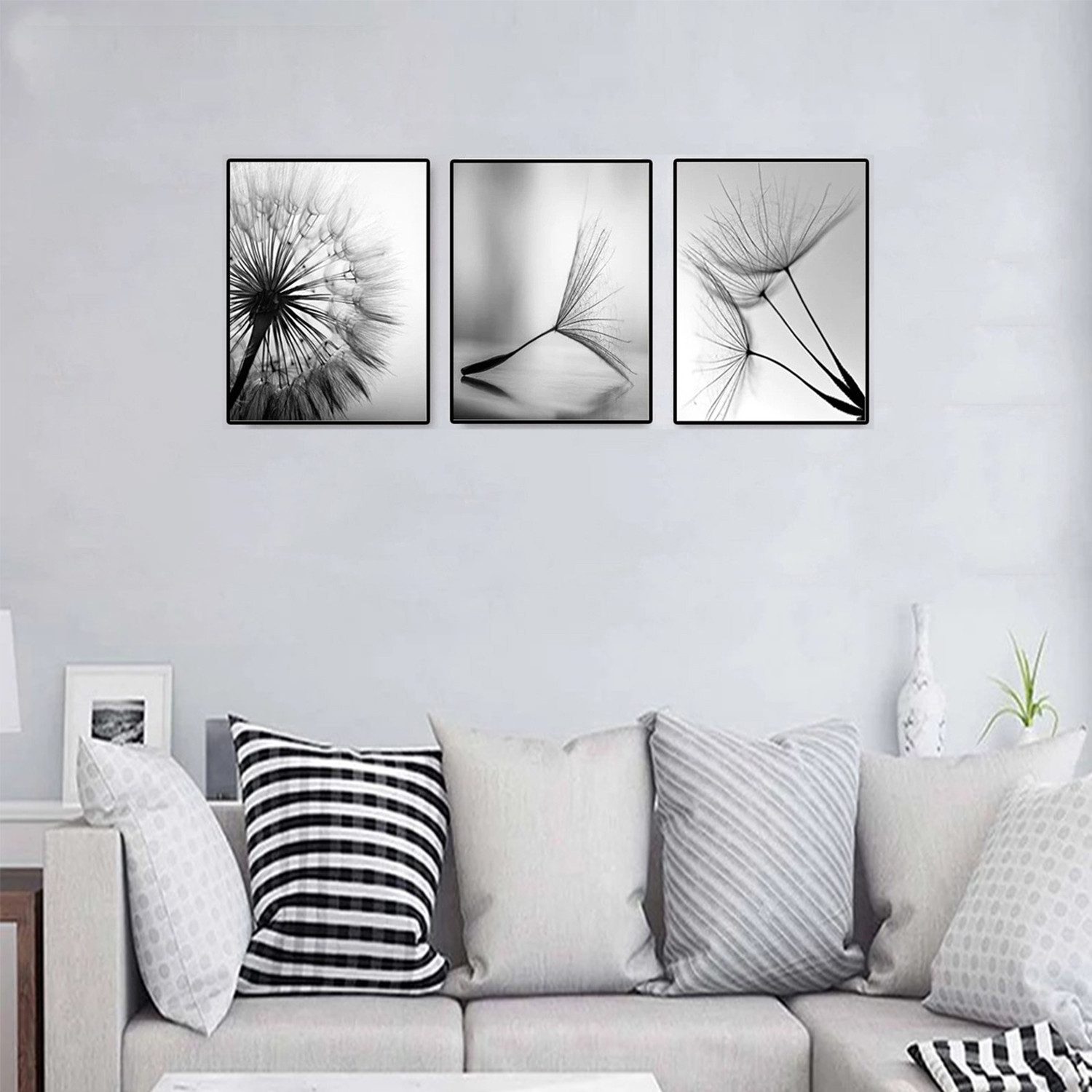 RWEUOQ Kunstdruck Pusteblumen Wandbildern Wohnzimmer Deko günstig online kaufen