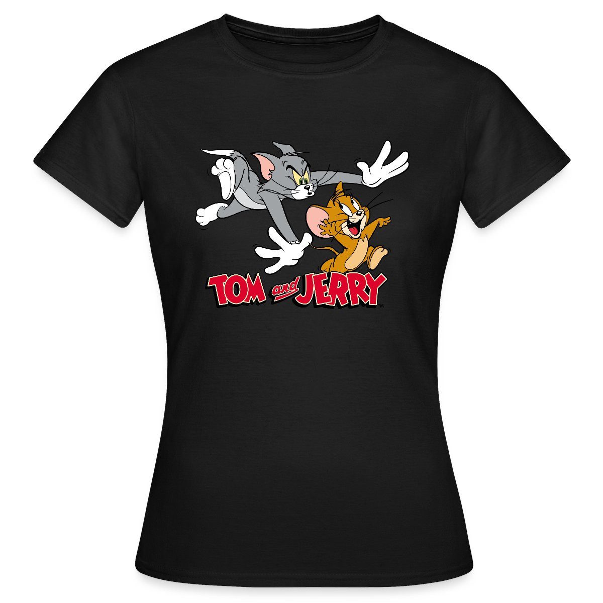 Spreadshirt T-Shirt Tom Und Jerry Verfolgung günstig online kaufen
