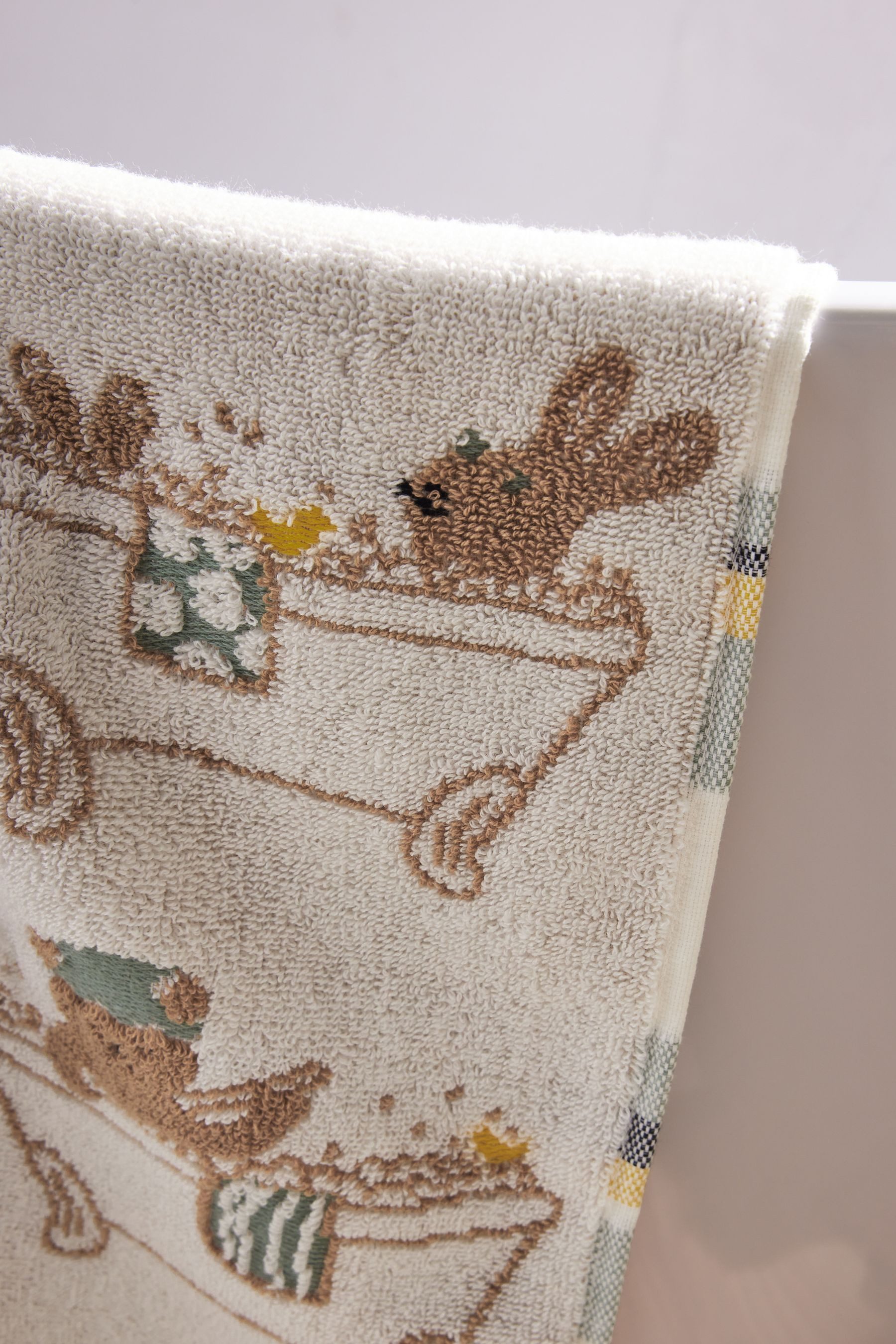 Next Handtuch Spa-Handtuch, Waldmotiv, (1-St) günstig online kaufen