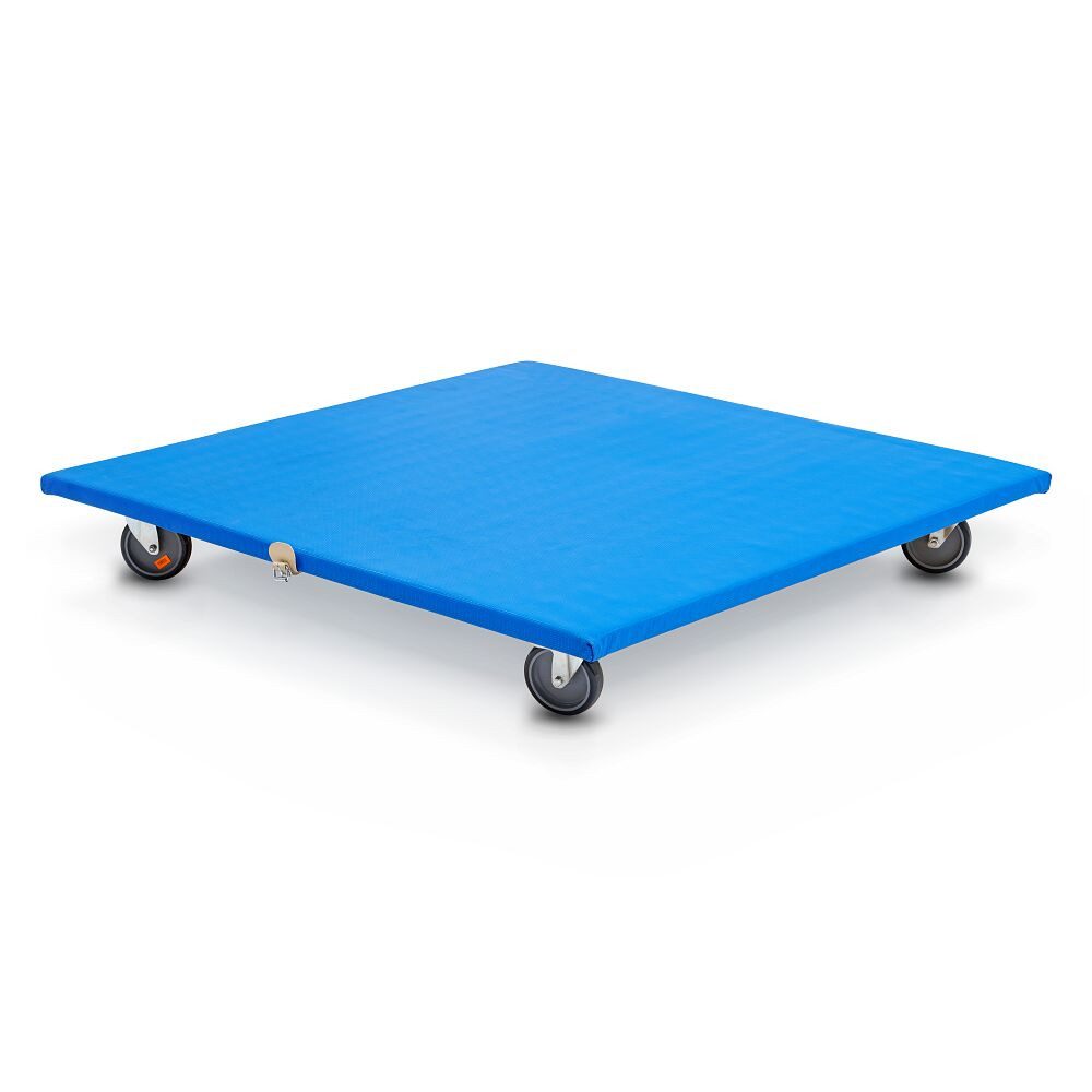 Sport-Thieme Bodenturnmatte Turnmatten-Set Super mit Transportwagen, Geschütztes Design/Gemeinschaftsgeschmacksmuster