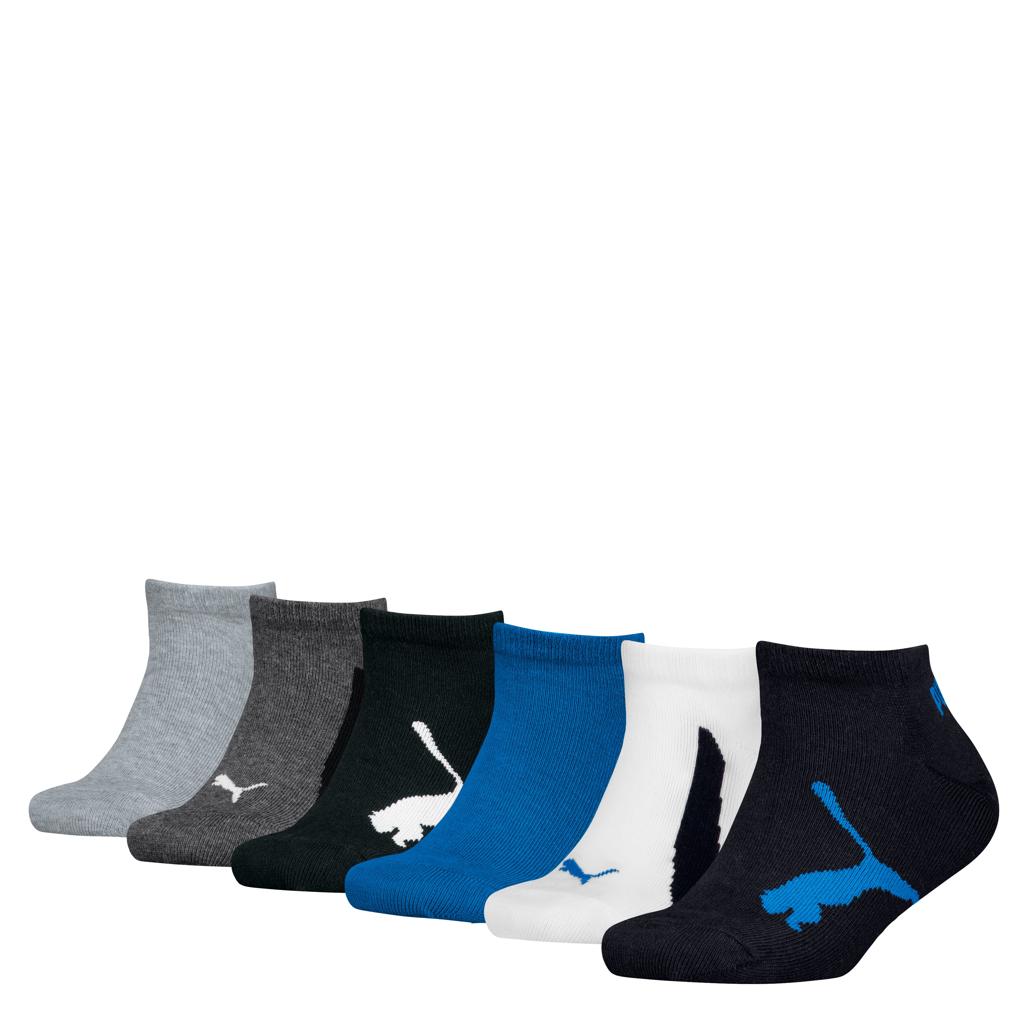 PUMA Sneakersocken PUMA KIDS BWT SNEAKER 6P ECOM (6er-Pack) mit verstärkten Nähten