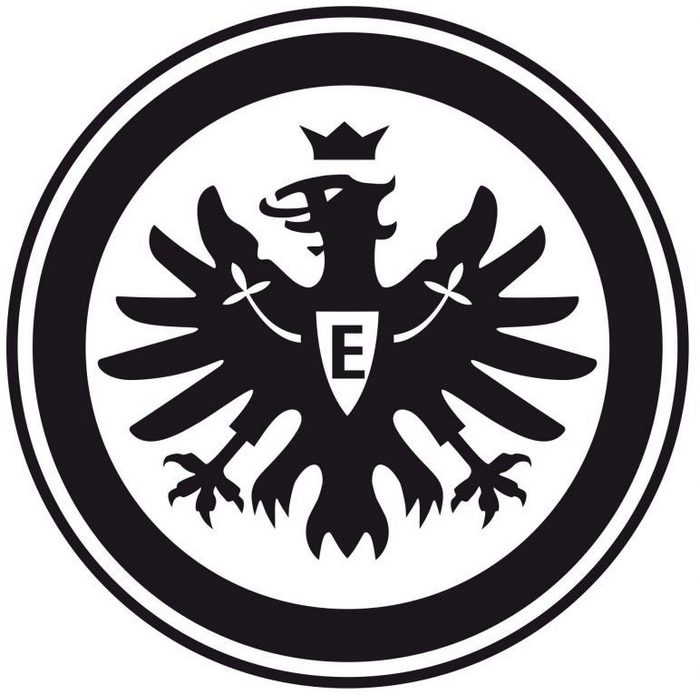 Wall-Art Wandtattoo Fußball Eintracht Frankfurt Logo (1 St)
