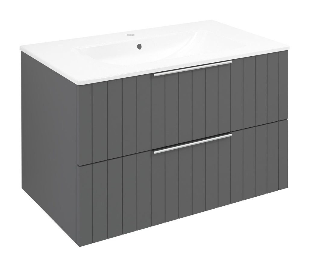 Sapho Waschbeckenunterschrank CIRASA STRIP Unterschrank 79,8x52x46cm, carina Sapho-CR801-4141S