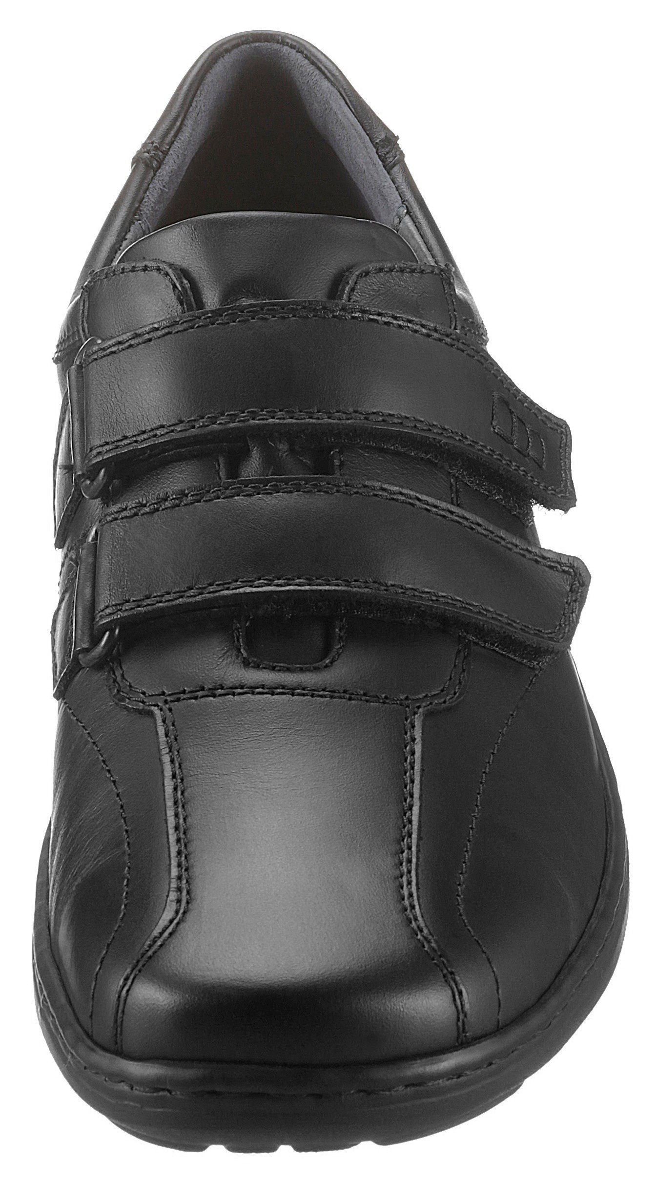 Waldläufer Herwig Klettschuh Slipper, Komfortschuh, Freizeitschuh mit Klettverschlüssen, G-Weite