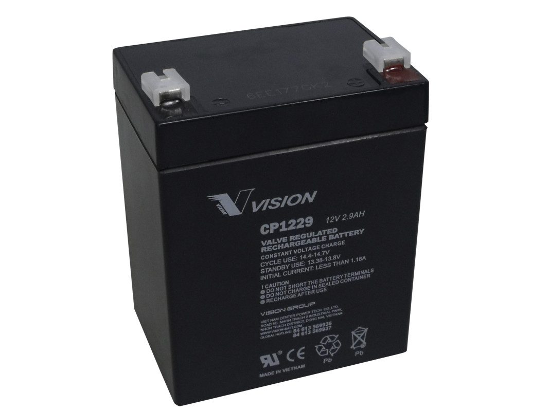 Vision Vision Blei Akku CP1229 12.0V 2.9Ah Akku 2900 mAh (12,0 V)