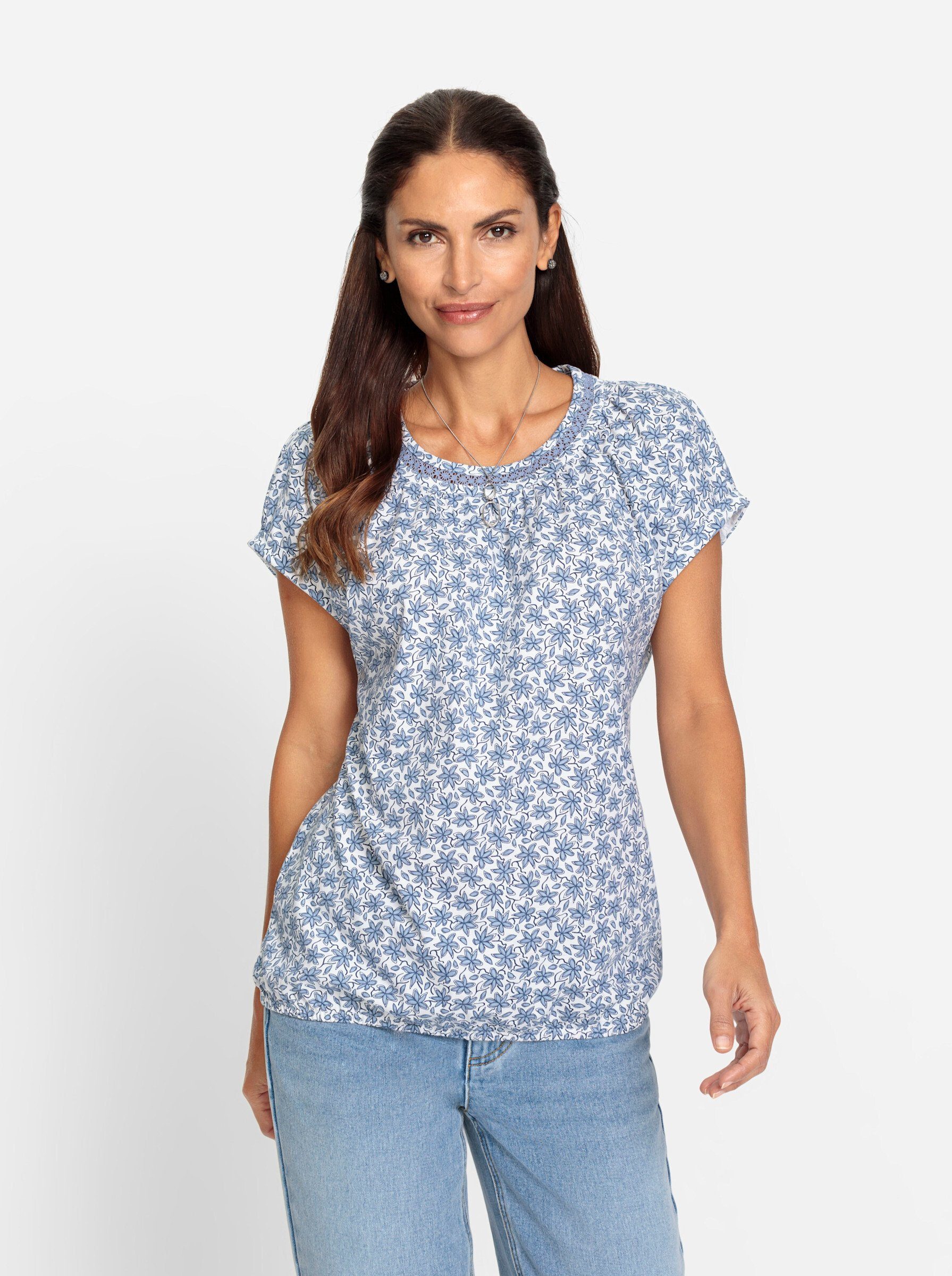 Casual Looks Rundhalsshirt "Shirt", (1 tlg.) günstig online kaufen