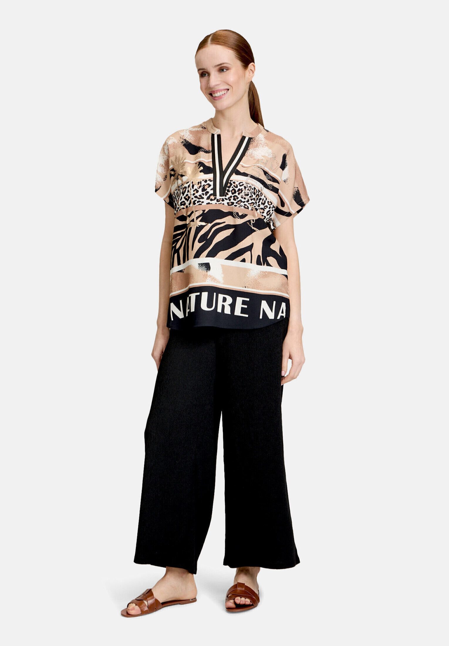 Betty Barclay Longbluse Damen mit Stehkragen
